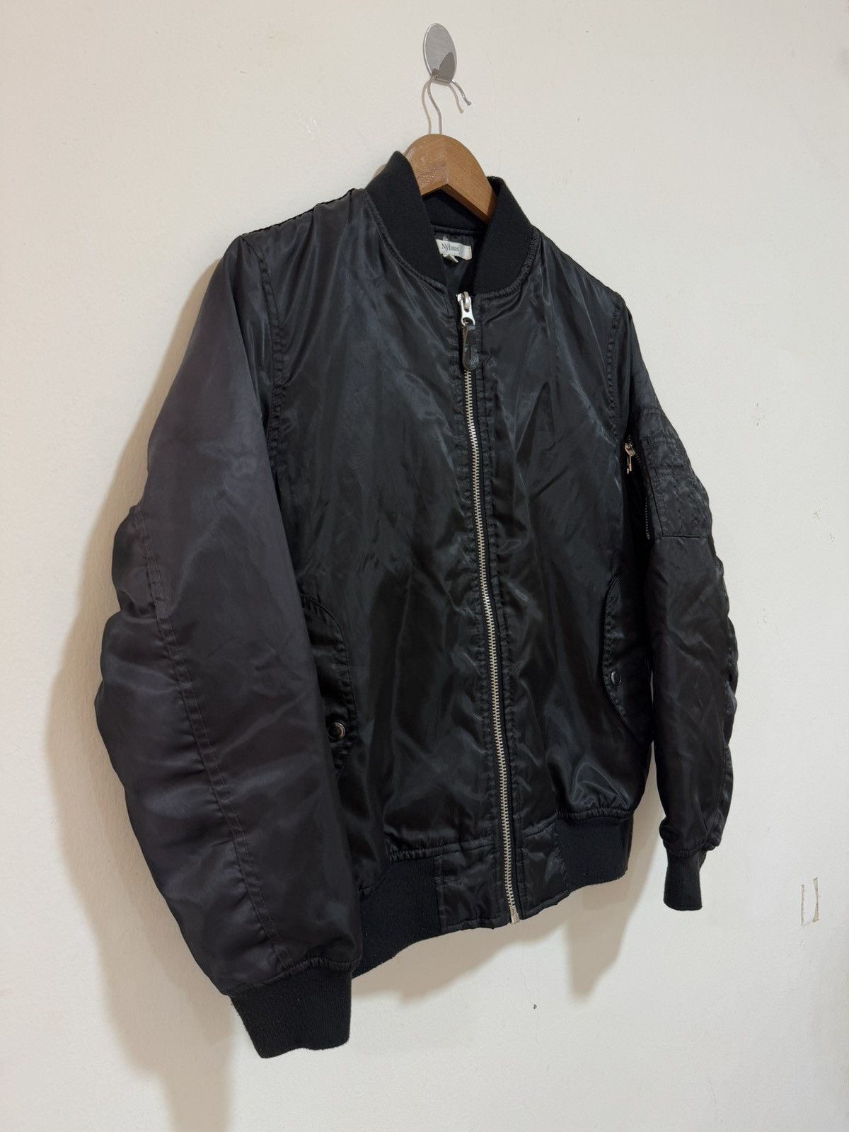 Japanese Brand × Vintage Vintage Nylaus Japan Bomber Jacket Size US M / EU 48-50 / 2 - 2 Thumbnail