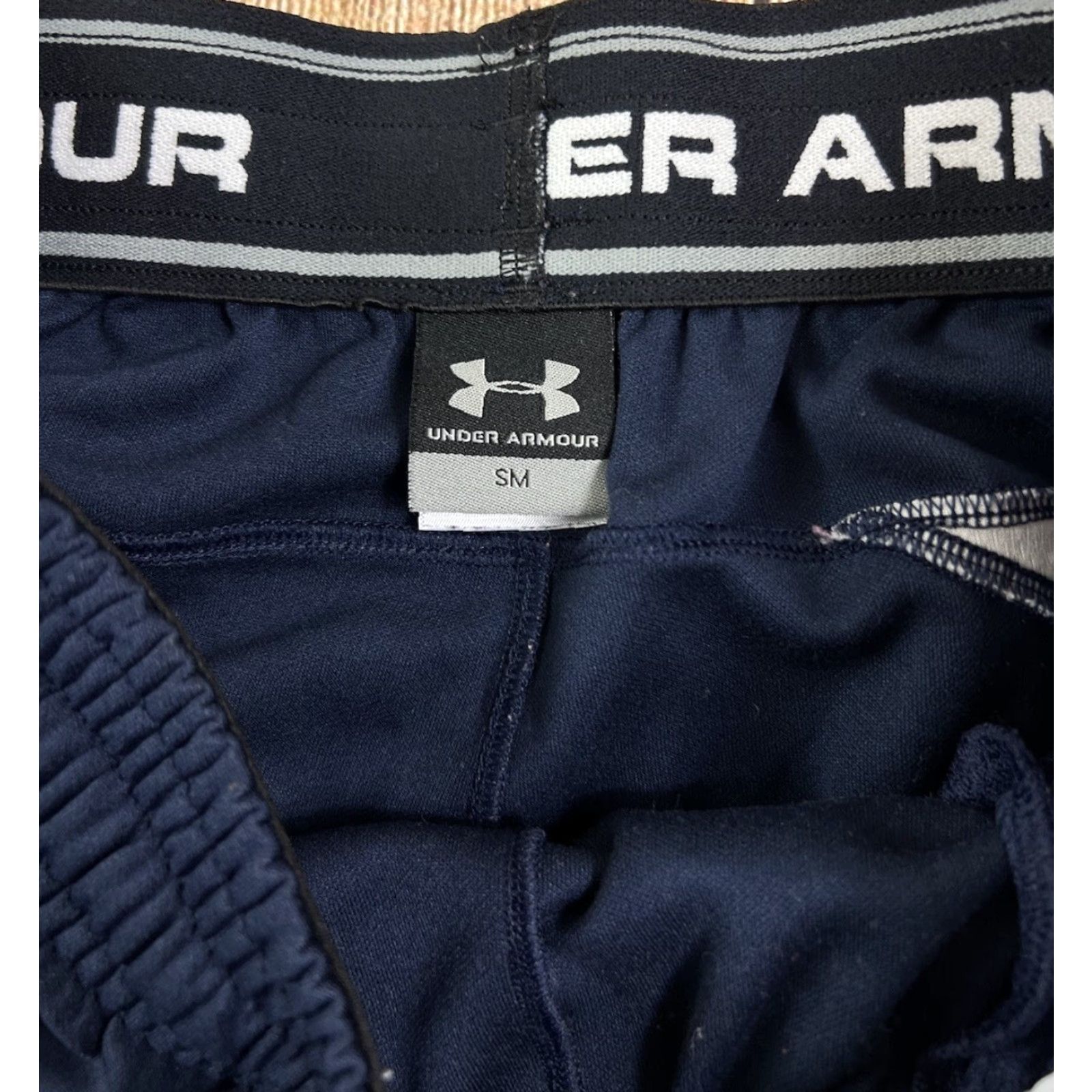 Under Armour Under Armour Sweatpants Blue Athletic Drawstring Pocket Mens Small Size US 29 - 6 Thumbnail