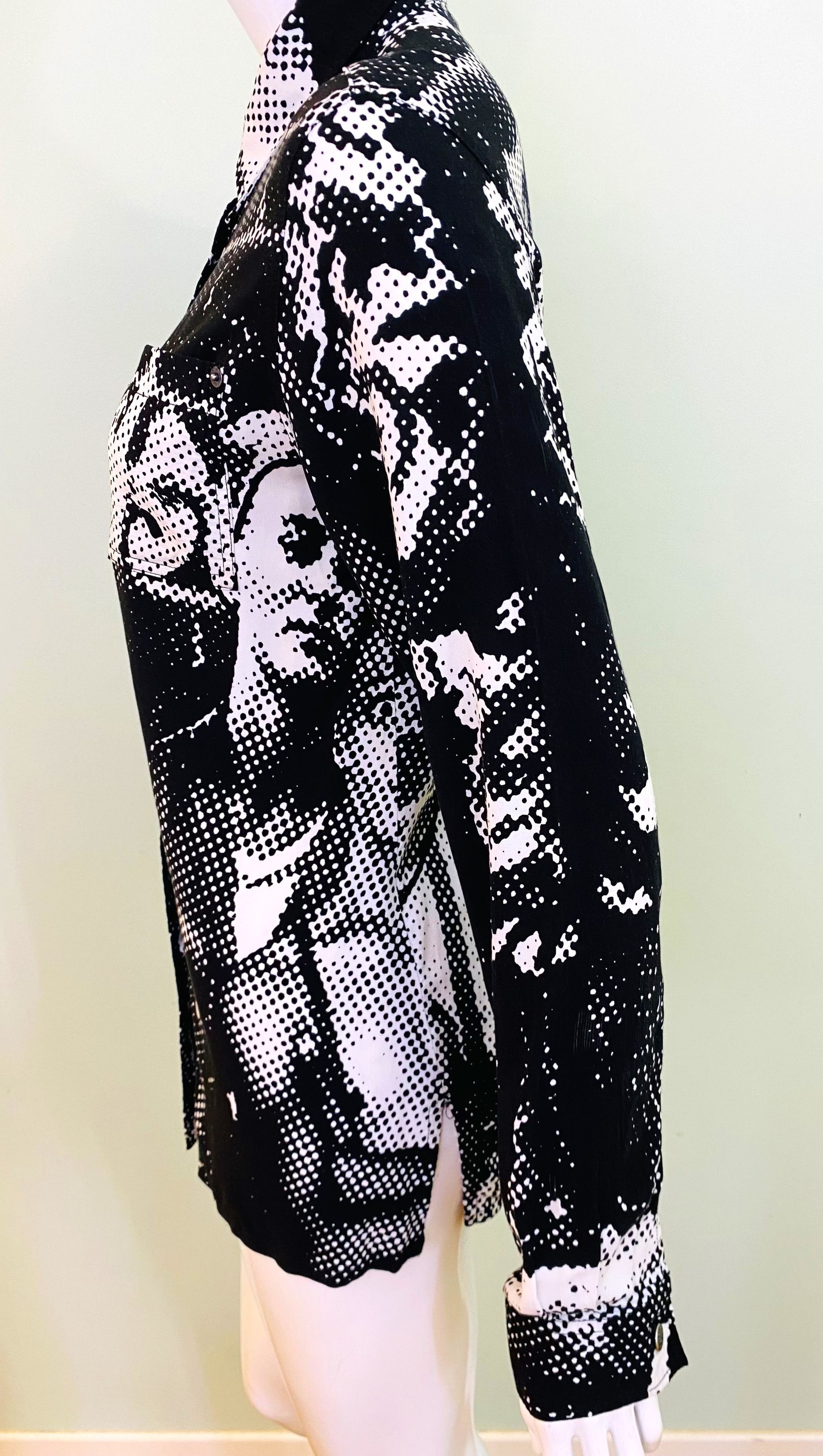 Jean Paul Gaultier Jean Paul Gaultier Fight Racism A/W 1997 Punk Top Shirt Size US M / EU 48-50 / 2 - 7 Thumbnail