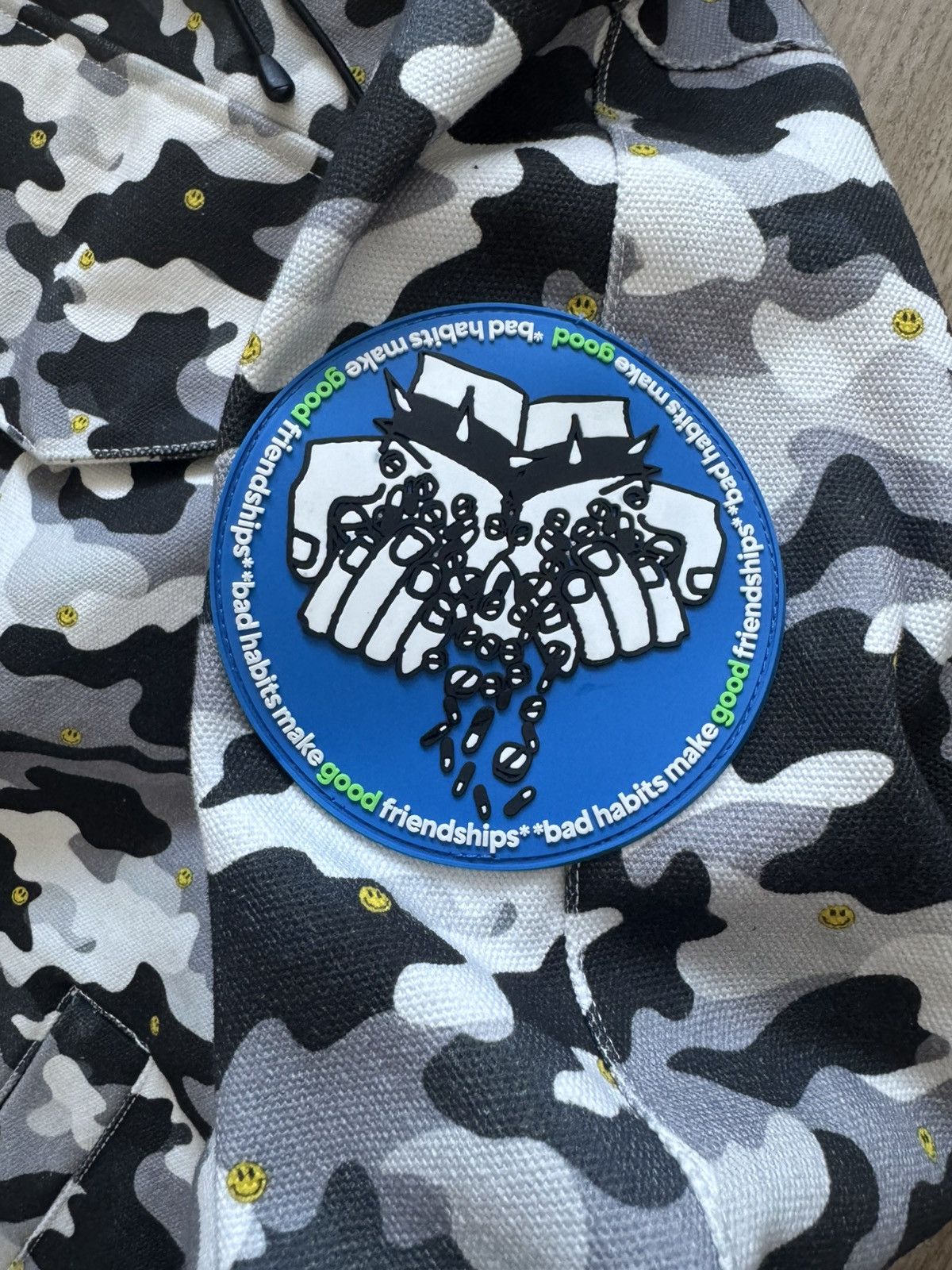 Other wrst snow camo anorak jacket Size US L / EU 52-54 / 3 - 3 Thumbnail