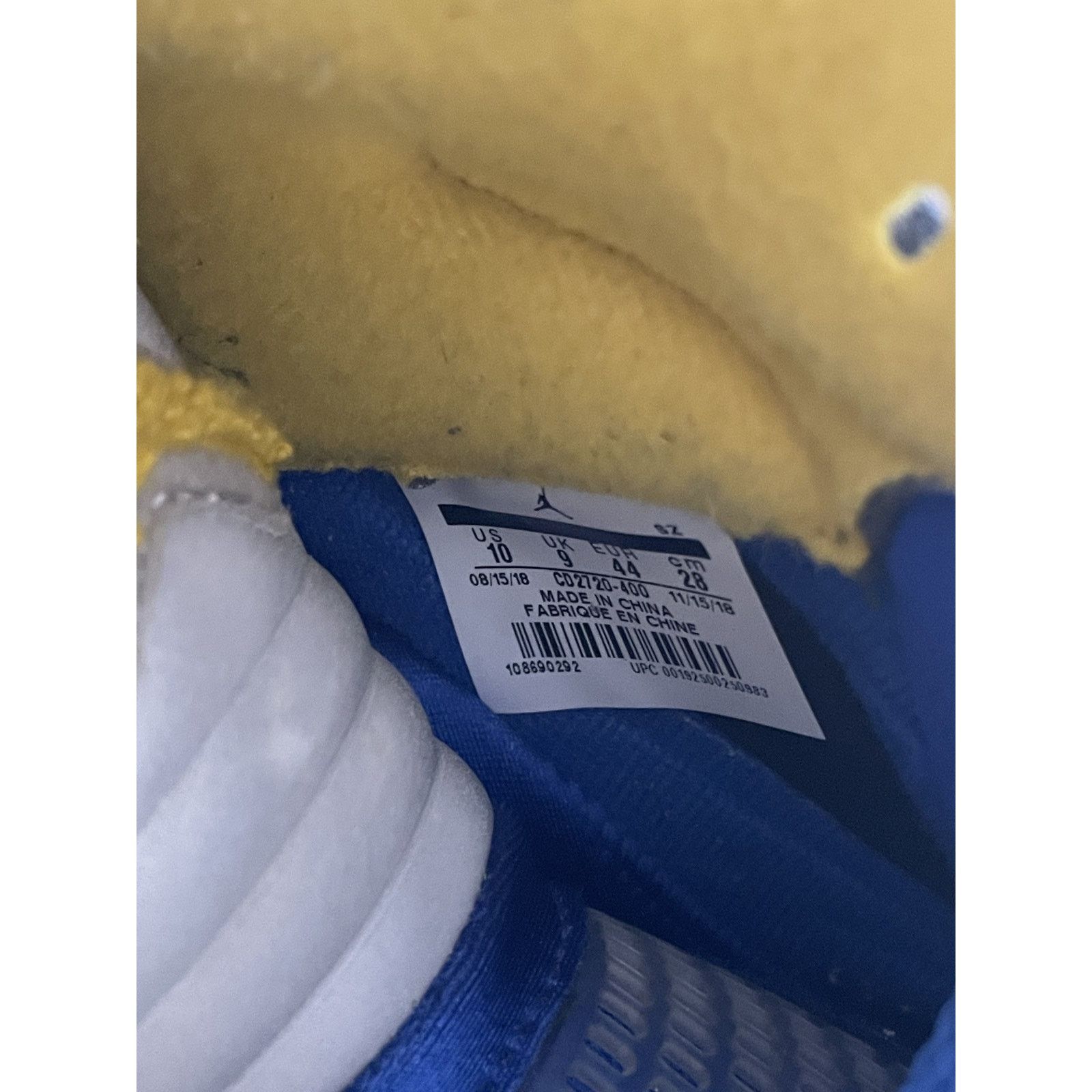 Jordan Brand JORDAN 5 LANEY VASITY ROYAL SIZE 10 PREOWNED Size US 10 / EU 43 - 6 Thumbnail