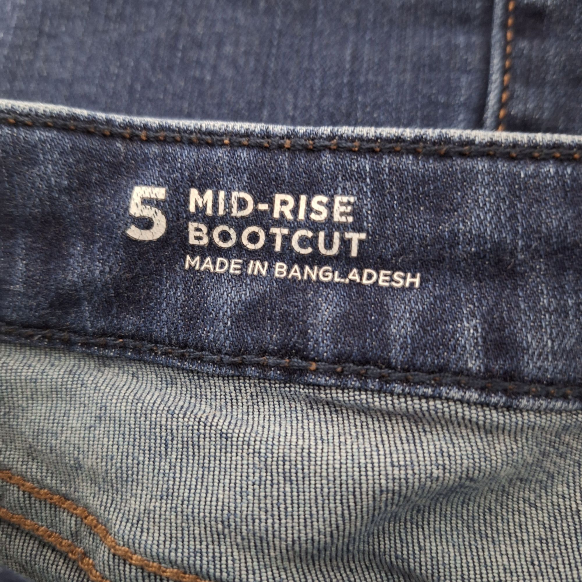 Arizona Jean Co. Arizona Jean Co Mid Rise Bootcut Jeans Dark Wash Indigo Deni Size 29" - 5 Thumbnail