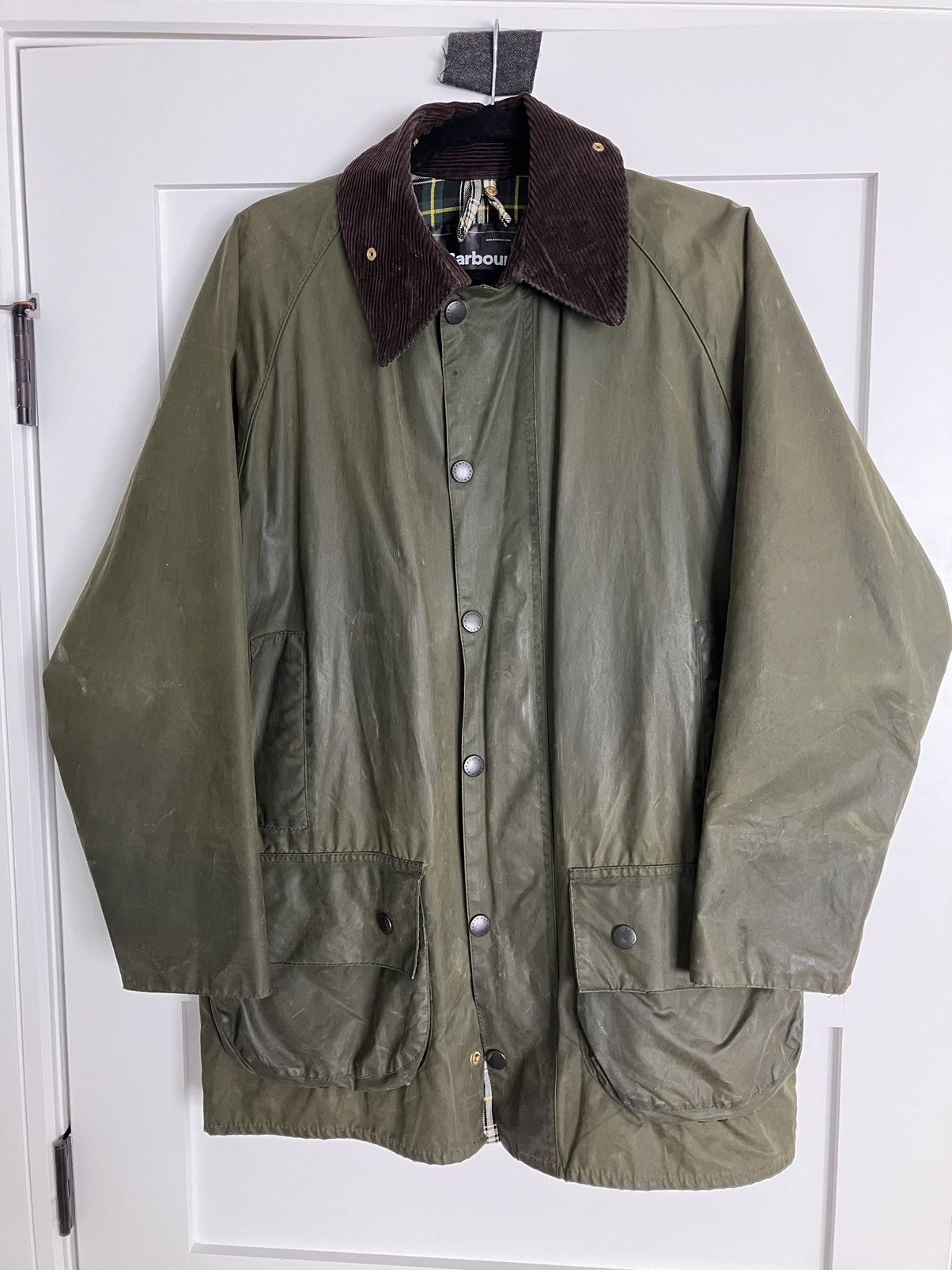 Barbour Vintage Barbour Original Beaufort - Thornproof waxed cotton Size US M / EU 48-50 / 2 - 1 Thumbnail
