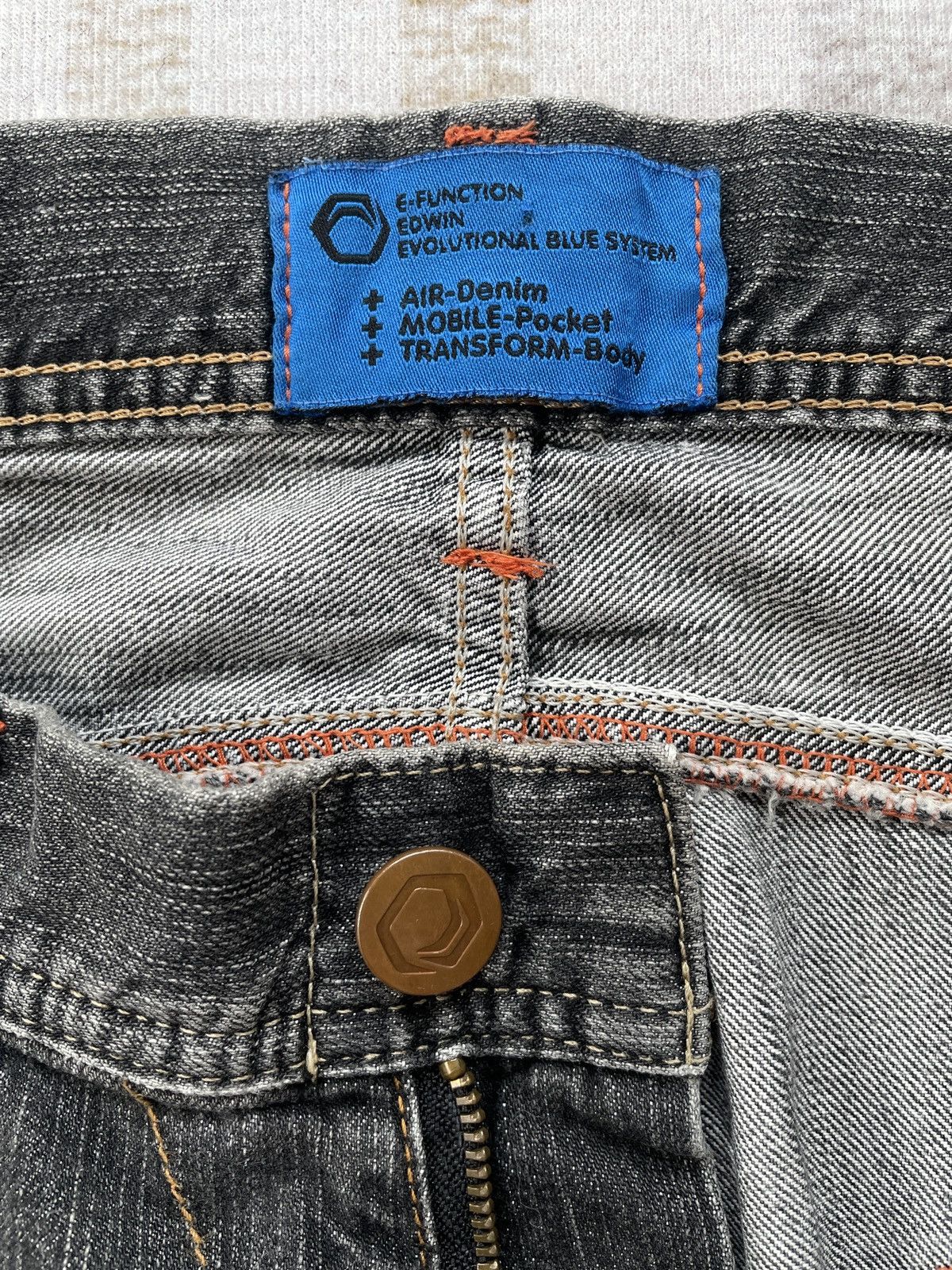 Edwin × Japanese Brand × Jean Edwin E-Function Short Jeans Size US 38 / EU 54 - 8 Thumbnail