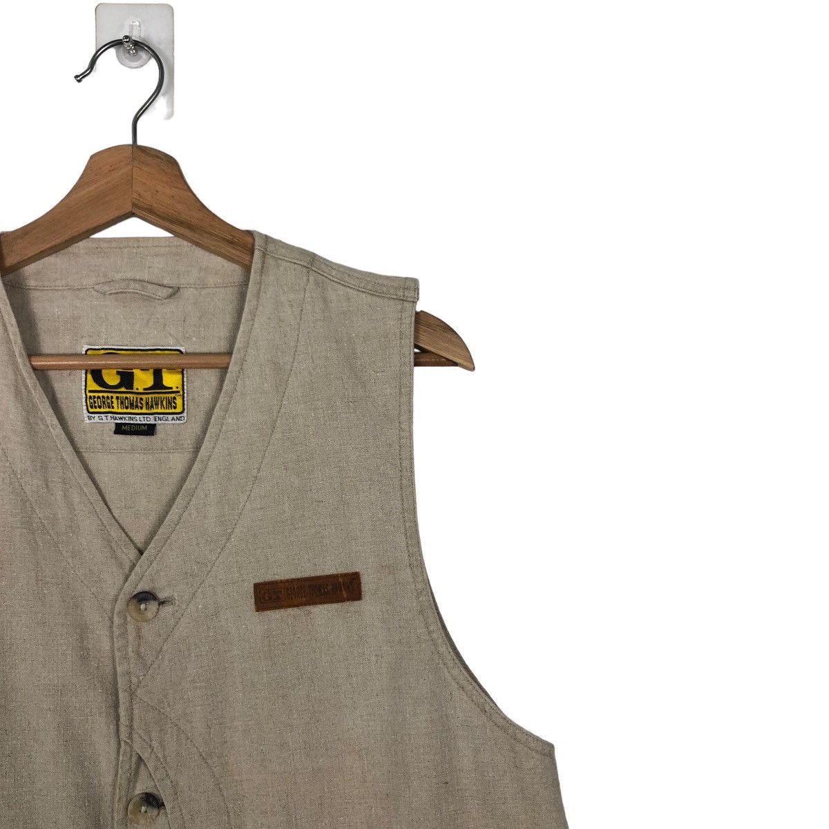 Japanese Brand 🔥Vintage Utility Vest Cargo Multi Pocket GT Thomas Hawkins Size US M / EU 48-50 / 2 - 6 Thumbnail