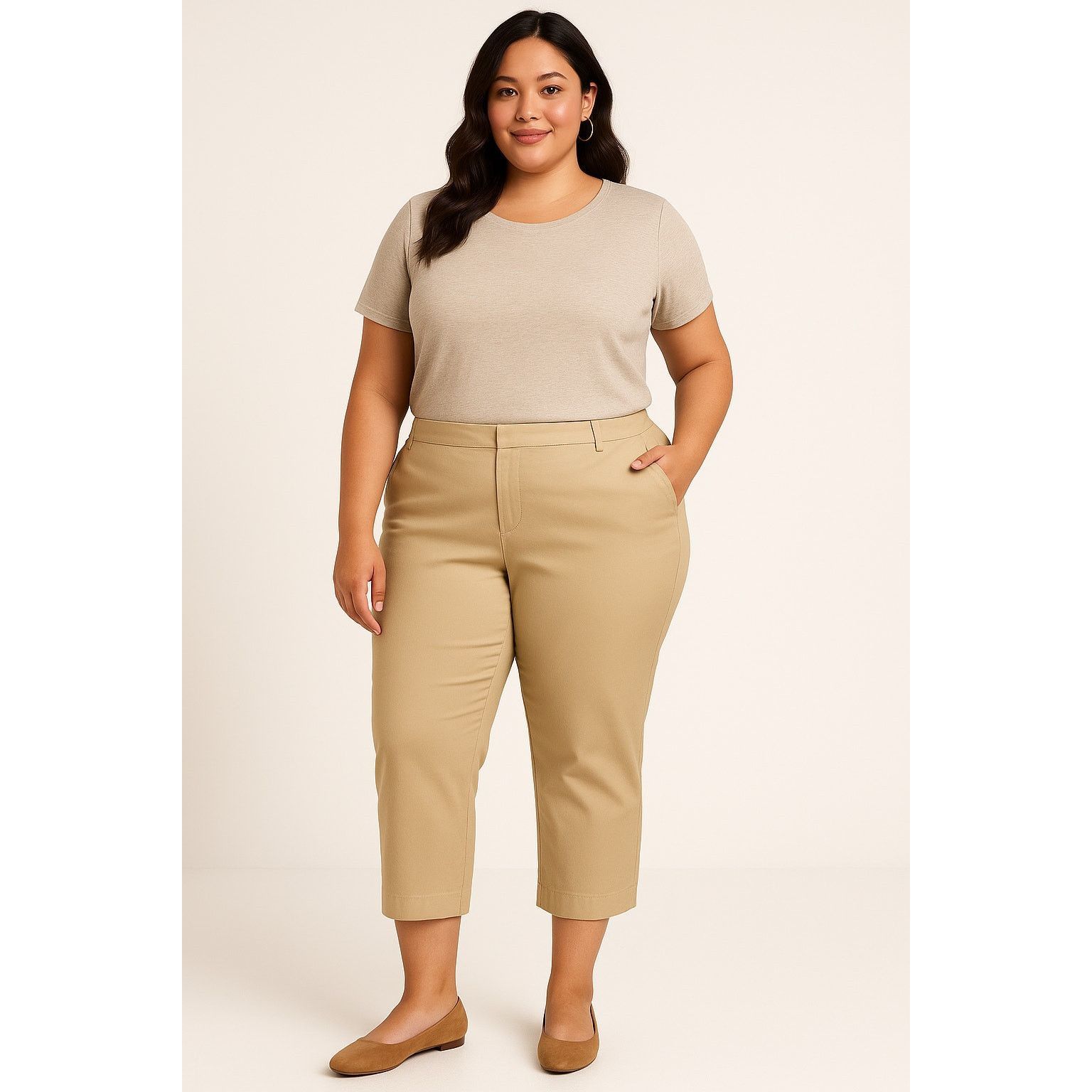 Other Classic Business Casual Neutral Beige Newport Slim Crop 16 Size 38" / US 16 / IT 52 - 1 Thumbnail