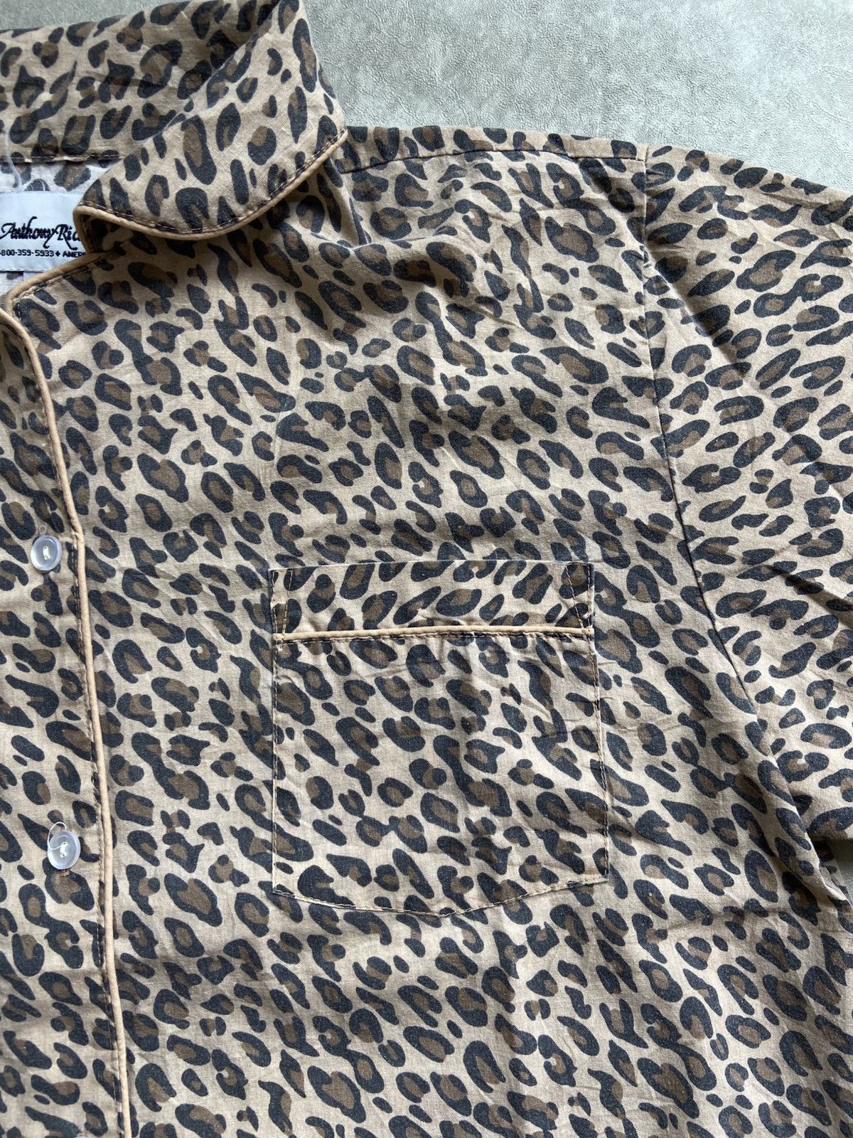 If Six Was Nine × Japanese Brand × Le Grande Bleu (L.G.B.) Anthony Richards Leopard Shirt Size US L / EU 52-54 / 3 - 2 Thumbnail