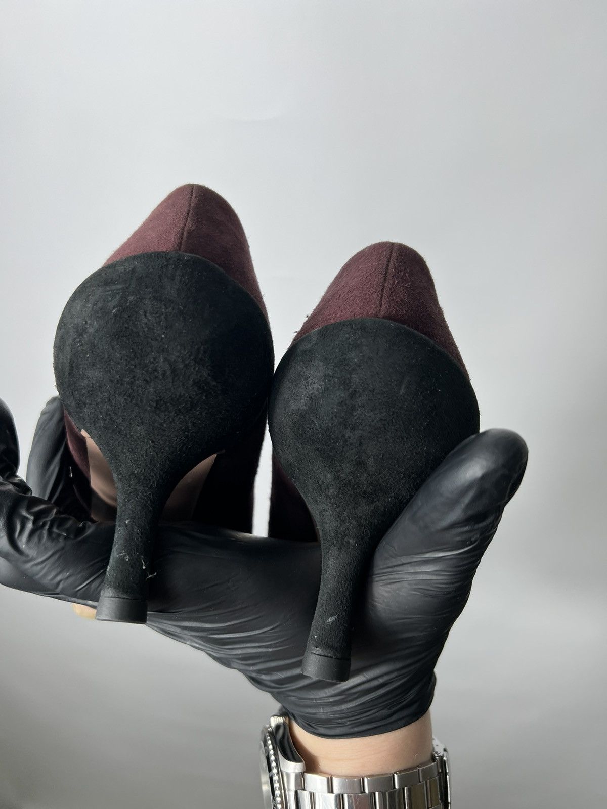 Vintage rare Italian designer Luxury Prada Heels Size 41