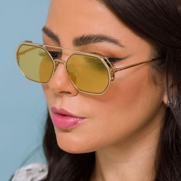 Fendi NEW Fendi FE40039U 10L Unisex Geometric Sunglasses Size ONE SIZE - 13 Thumbnail