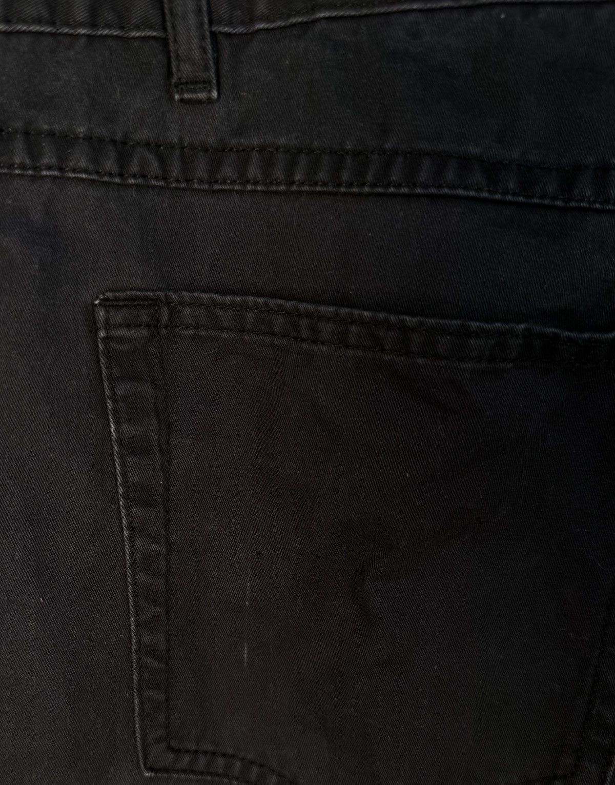 Yves Saint Laurent 40x30 YSL Jeans Black Denim Pants Cotton Casual Vintage y2k Size US 40 / EU 56 - 17 Thumbnail