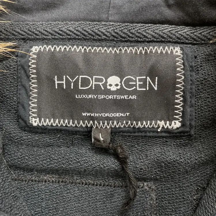 HYDROGEN Hydrogen Skull ifsixwasnine Faux Fur Zip Hoodie Size US L / EU 52-54 / 3 - 4 Thumbnail