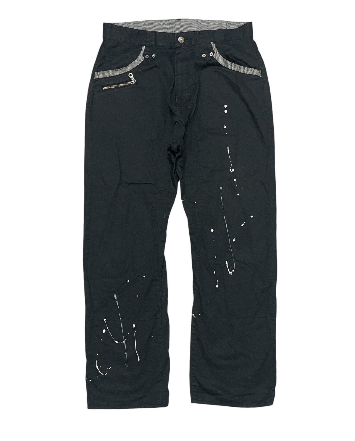 PPFM 2000s PPFM SPLASH PAINT PANT RARE DESIGN Size US 31 - 2 Thumbnail