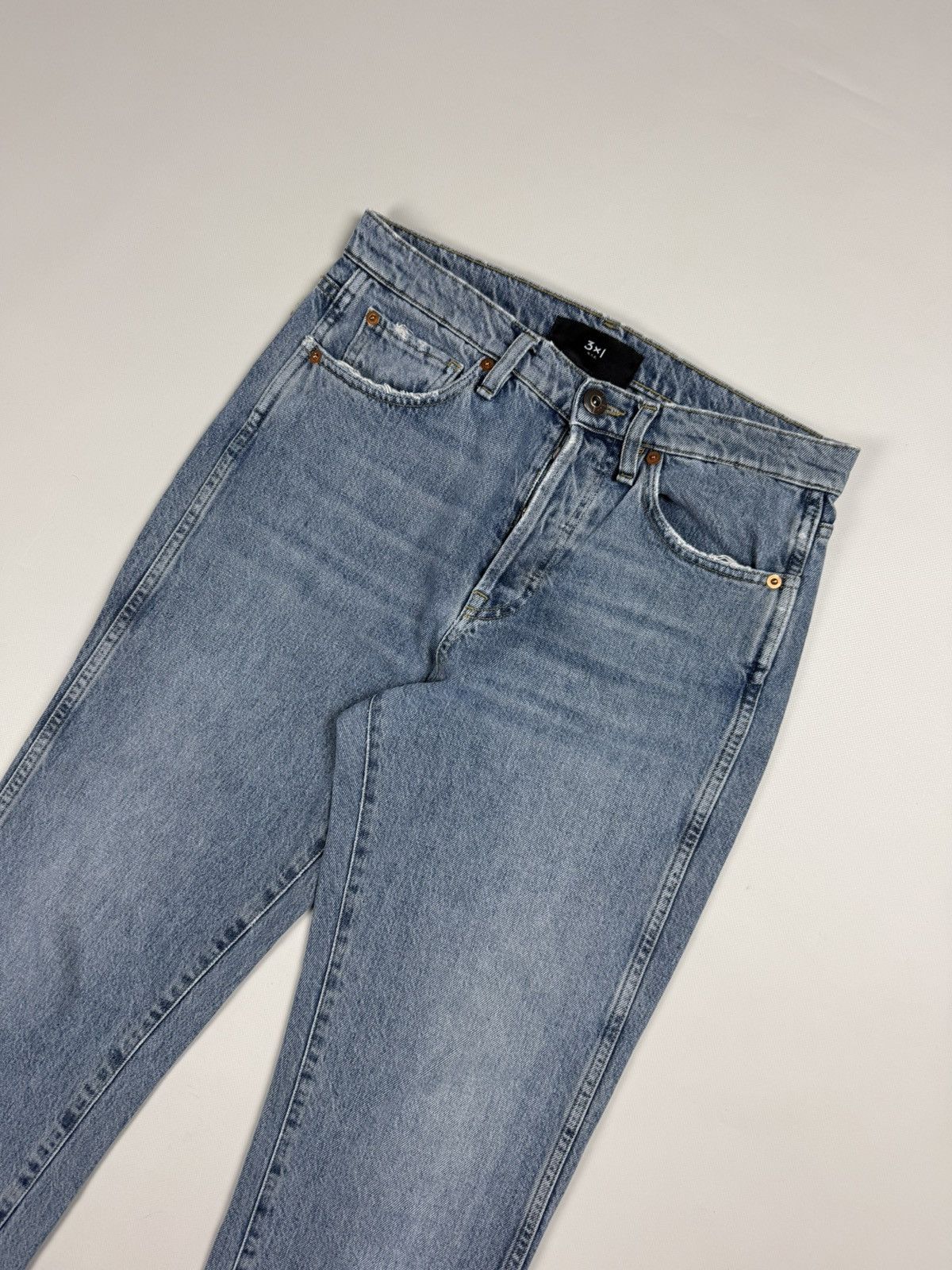 3x1 3X1 NYC Ladies Cropped Jeans Size 27 Size 27" / US 4 / IT 40 - 2 Thumbnail
