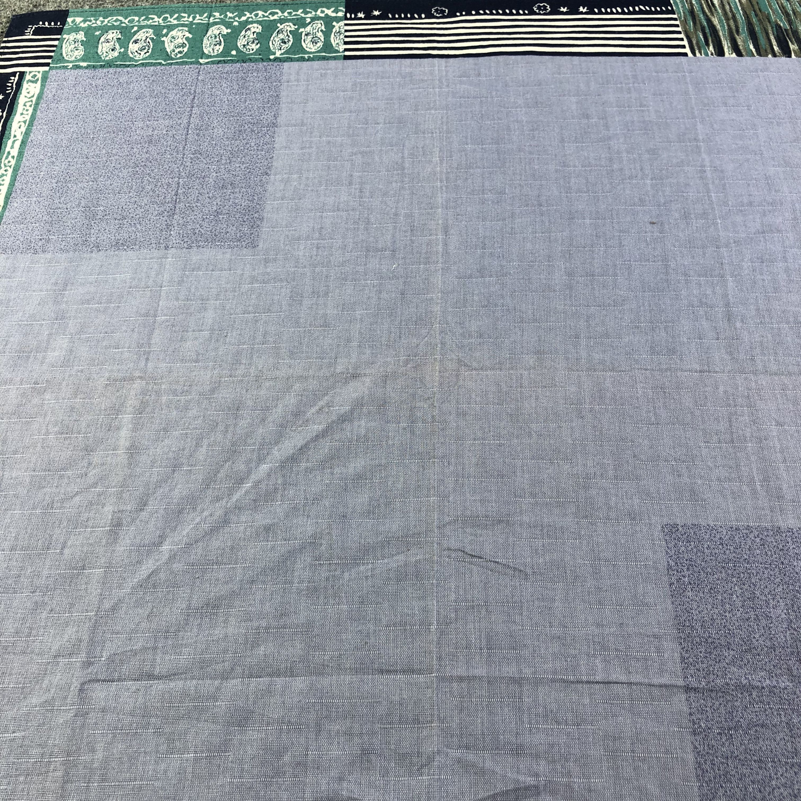 Kansai Yamamoto × Vintage Kansai Handkerchief Neckerchief Bandana H2311 Size ONE SIZE - 6 Thumbnail