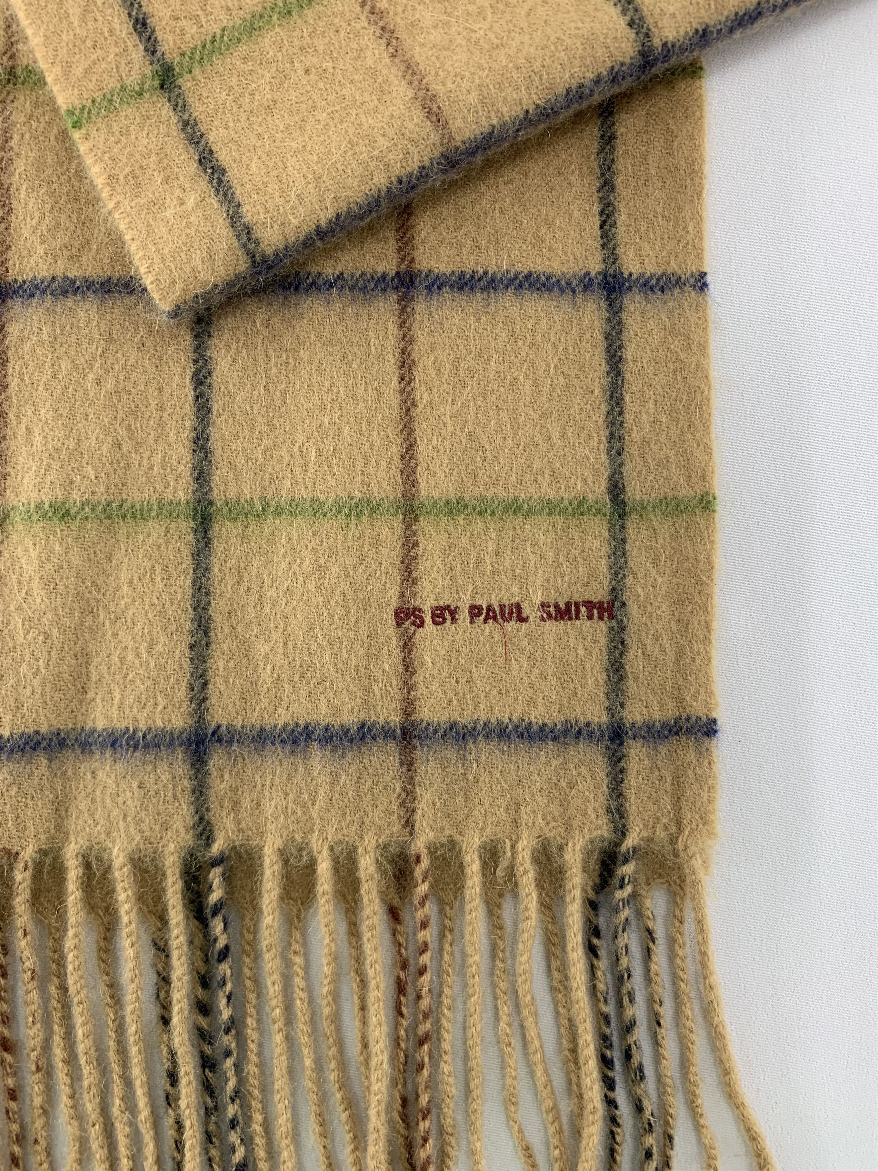 Paul Smith Paul Smith Scarf Wool Muffler Neck Wrap BL5182 Size ONE SIZE - 4 Thumbnail