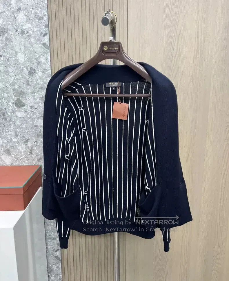 Loro Piana Loro Piana Gift Of King Wool Cardigan. Size US L / EU 52-54 / 3 - 4 Thumbnail