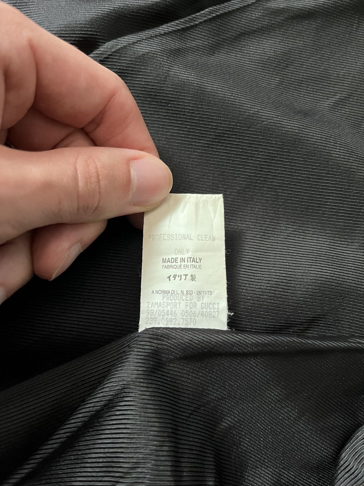 Gucci Gucci F/W 1998 by Tom Ford Leather blazer jacket black Size L / US 10 / IT 46 - 15 Thumbnail