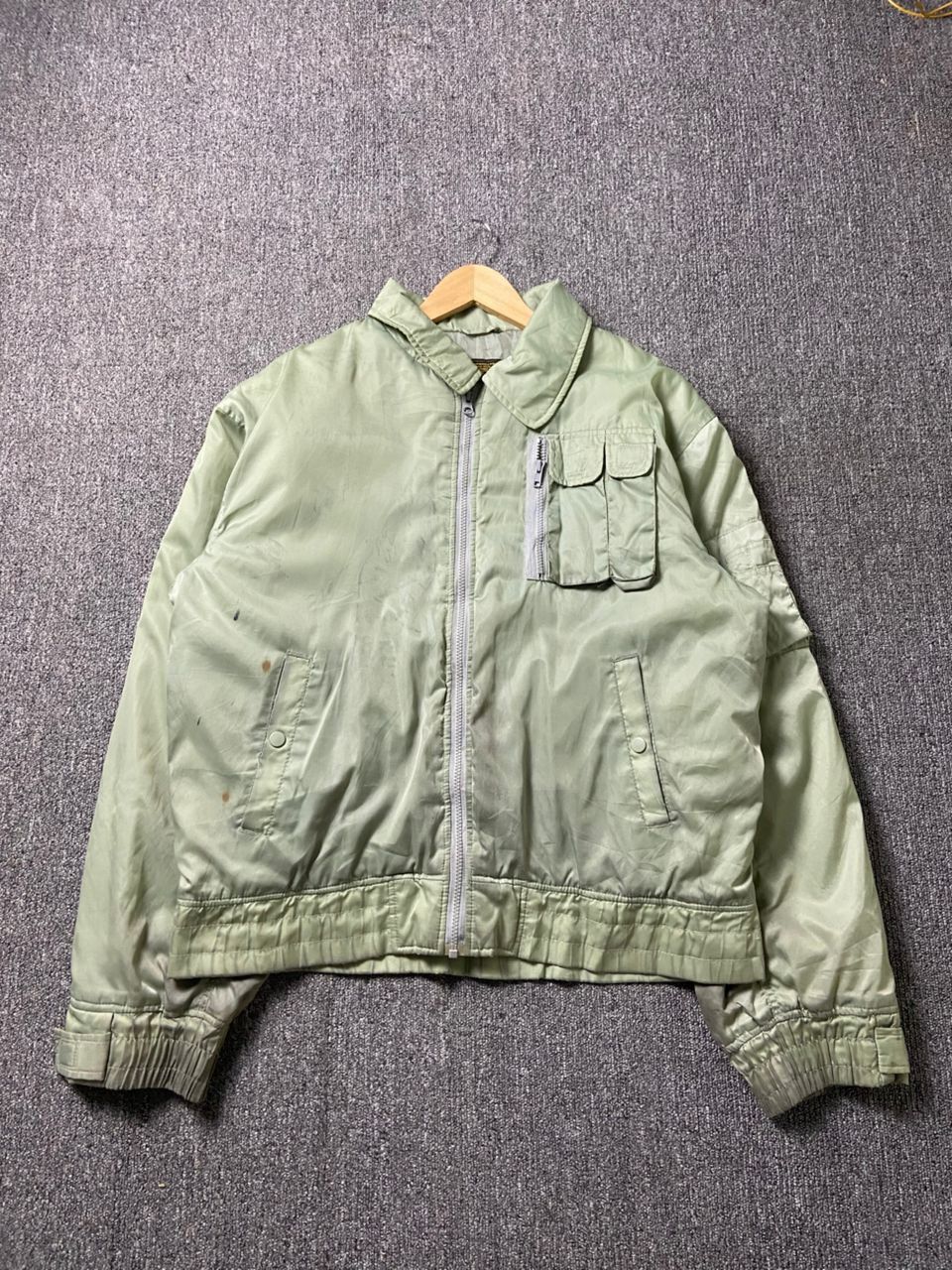 Japanese Brand Tomahawk Jumper Military Style Bomber Jacket (186) Size US M / EU 48-50 / 2 - 1 Thumbnail