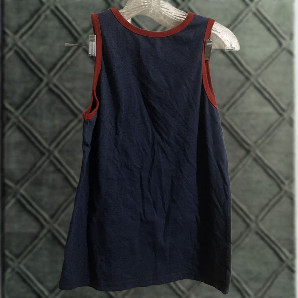 Vintage Hybrid T-Shirt Sleeveless Men Blue "Red White Brew" B42 Tank Top Size S Shirt Size US S / EU 44-46 / 1 - 1 Thumbnail