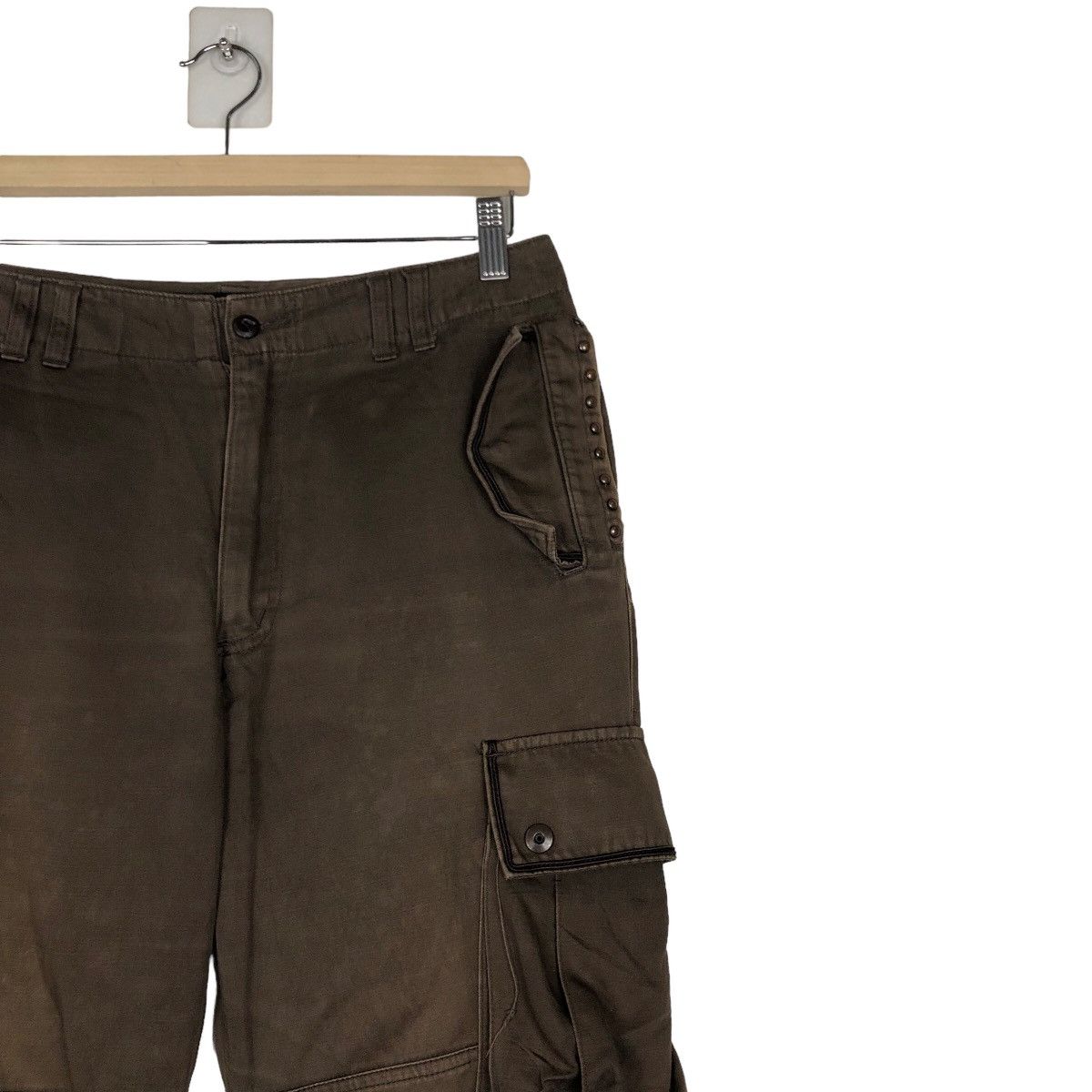 Hysteric Glamour 🔥Vintage Biker Parachute Bondage Cargo Pants Schlussel Size US 30 / EU 46 - 6 Thumbnail