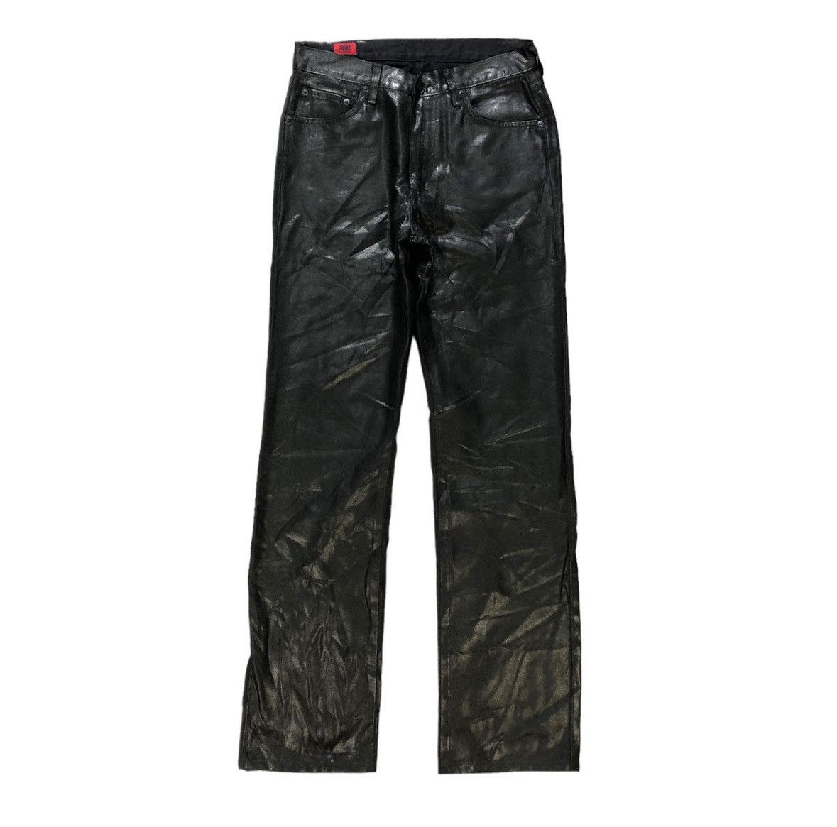 Edwin EDWIN 503ZZ WAXED BLACK DENIM PANTS #7356-139 Size US 29 - 1 Thumbnail