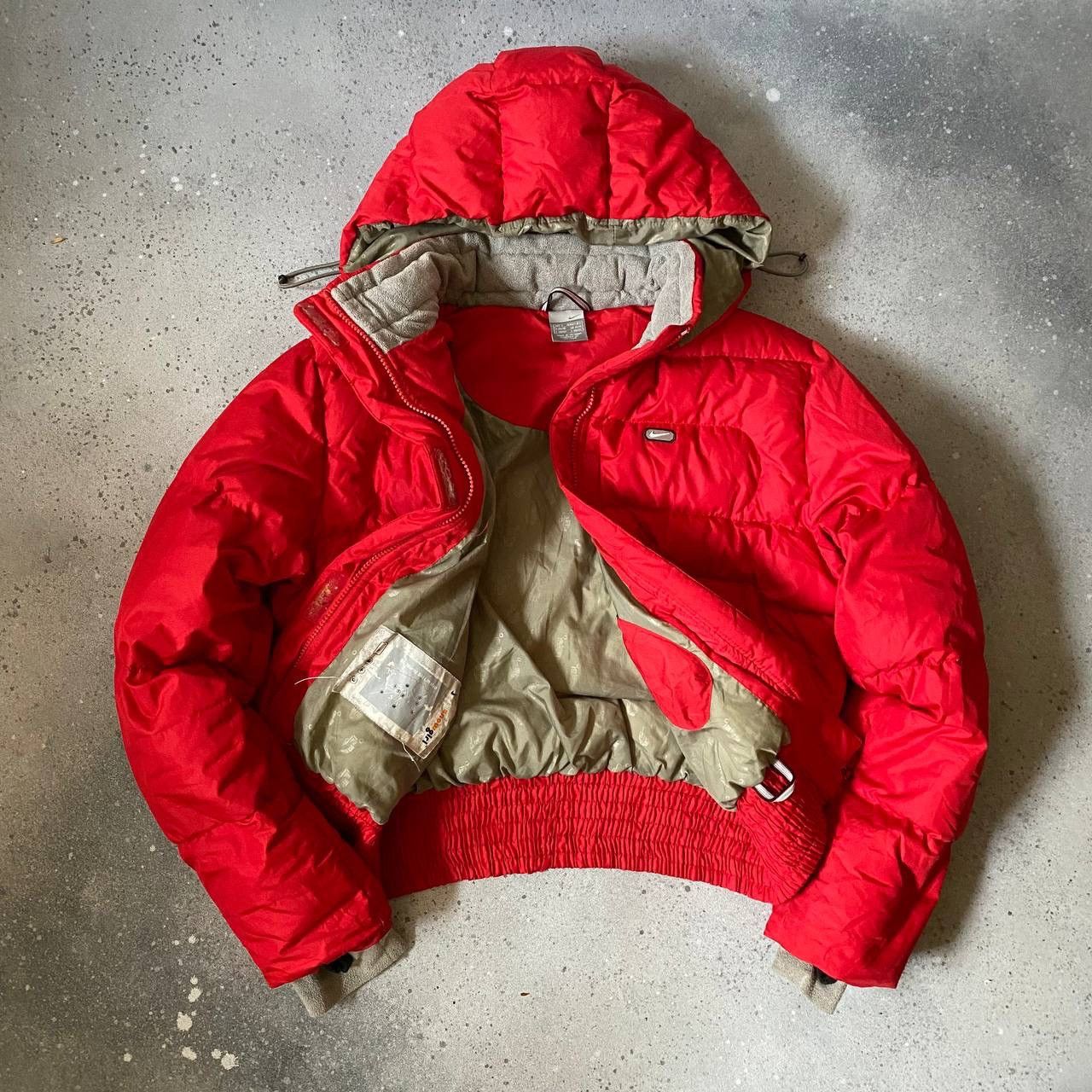 Nike NIKE VINTAGE SKI PUFFER DOWN HOODED JACKET Size S / US 4 / IT 40 - 3 Thumbnail