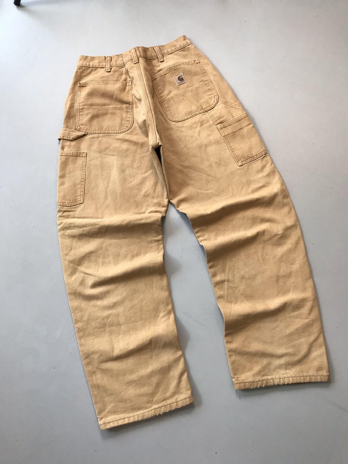 Carhartt Vintage Carhartt B111 BRN blanket line carpenter denim Size US 29 - 7 Thumbnail