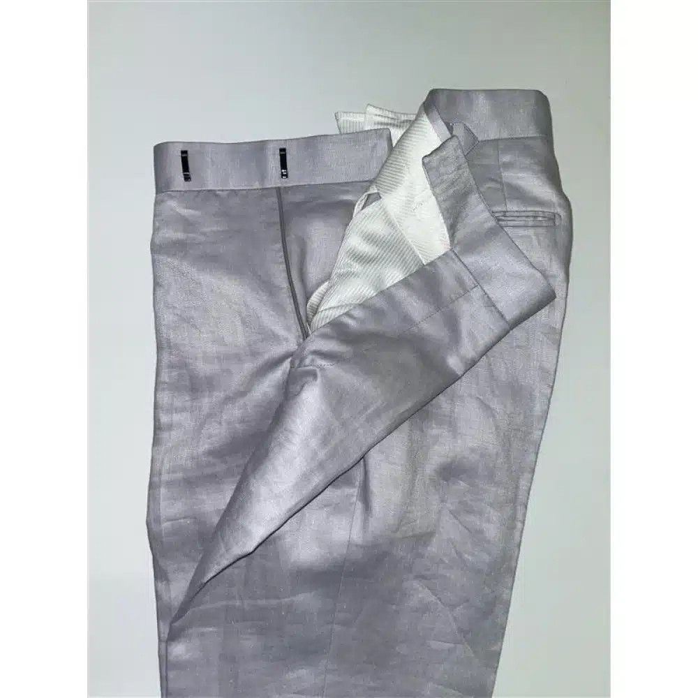 Tom Ford o1sndg0825 754A42 Formal Pant in Grey Size US 32 / EU 48 - 3 Thumbnail