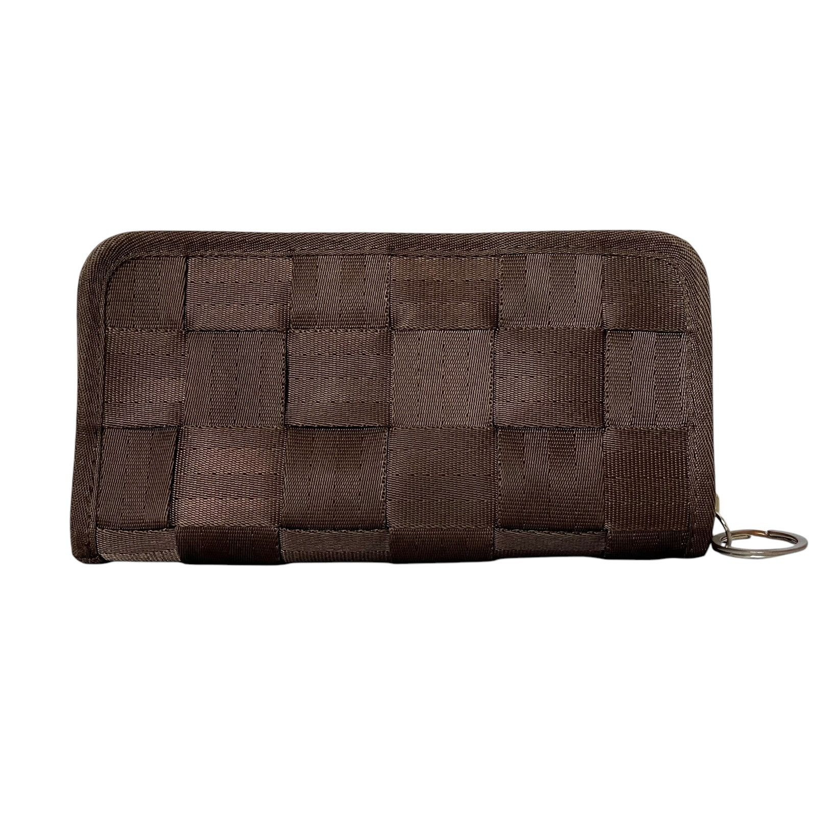 Other Harveys Seatbelt Bag Brown Zip-Around Long Wallet Clutch Bag Size ONE SIZE - 2 Thumbnail