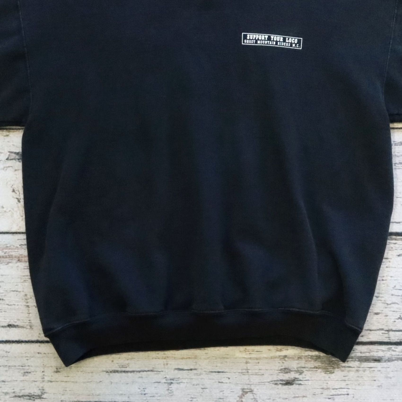 Hanes Vintage Ghost Mountain Rider MC Sweatshirt Crewneck California Support Size L Size US L / EU 52-54 / 3 - 3 Thumbnail