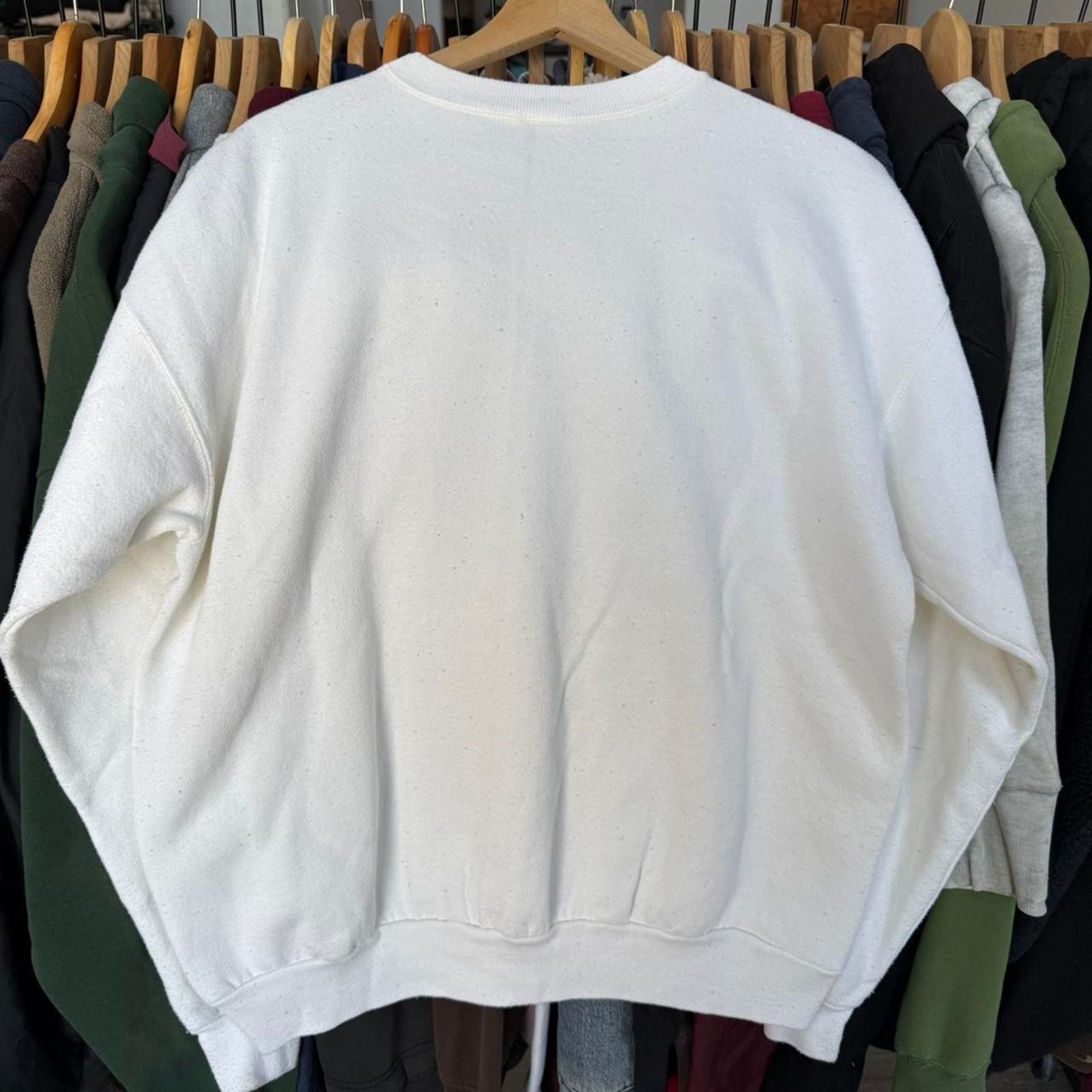Other Vintage 90s Farm Autumn Fall Sweatshirt White Size US XL / EU 56 / 4 - 7 Thumbnail