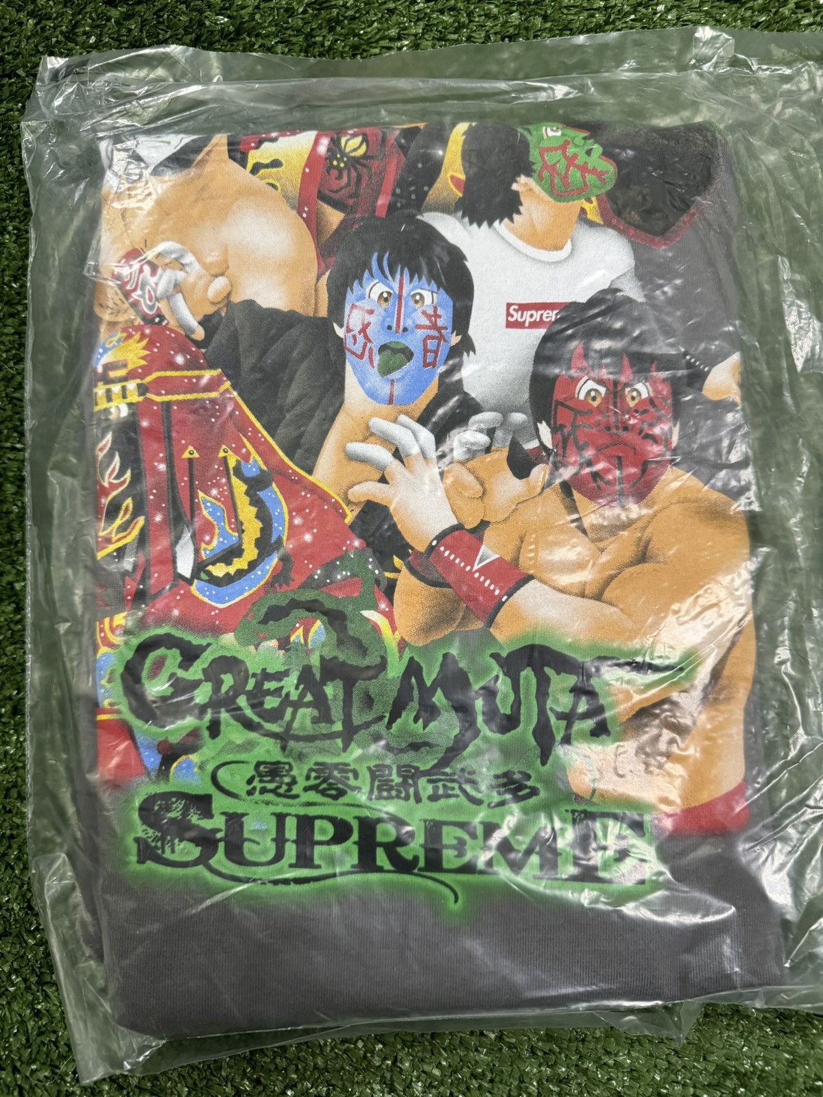 image of Supreme Muta Tee in Charcoal, Men's (Size 2XL)