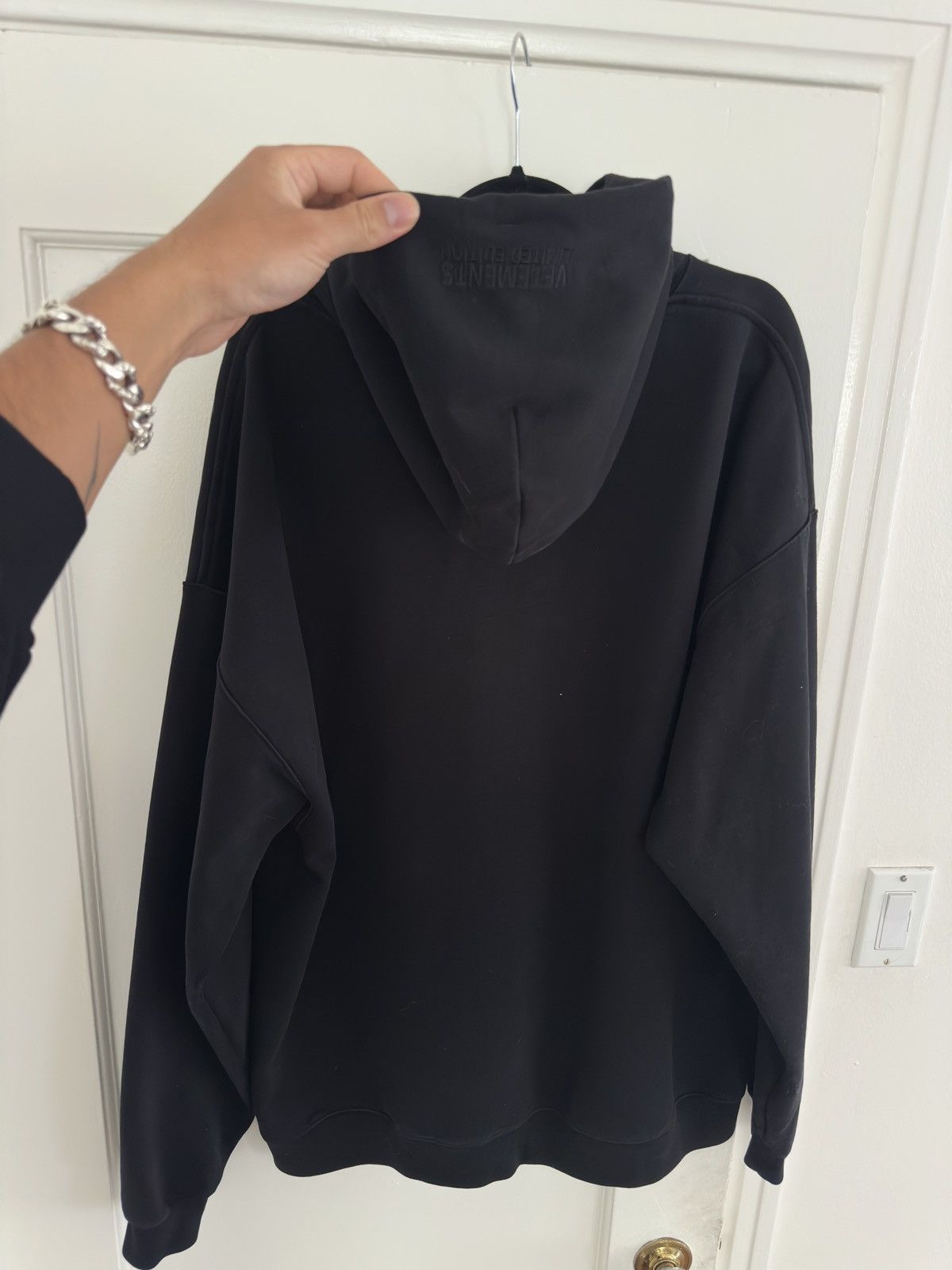 Vetements Vetements Black/Black Hoodie Size US XL / EU 56 / 4 - 5 Thumbnail