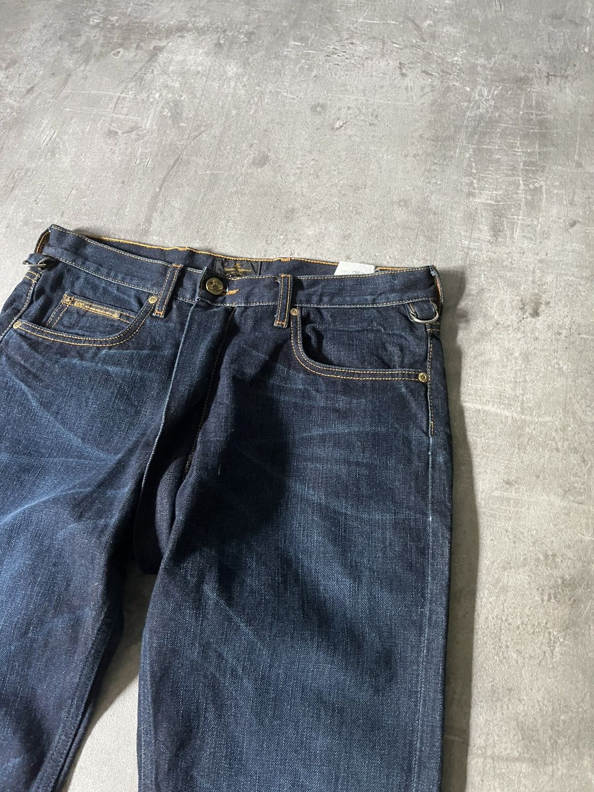 Lee × Vivienne Westwood Vivienne Westwood x Lee zipped crotch jeans navy rare Size US 30 / EU 46 - 7 Thumbnail