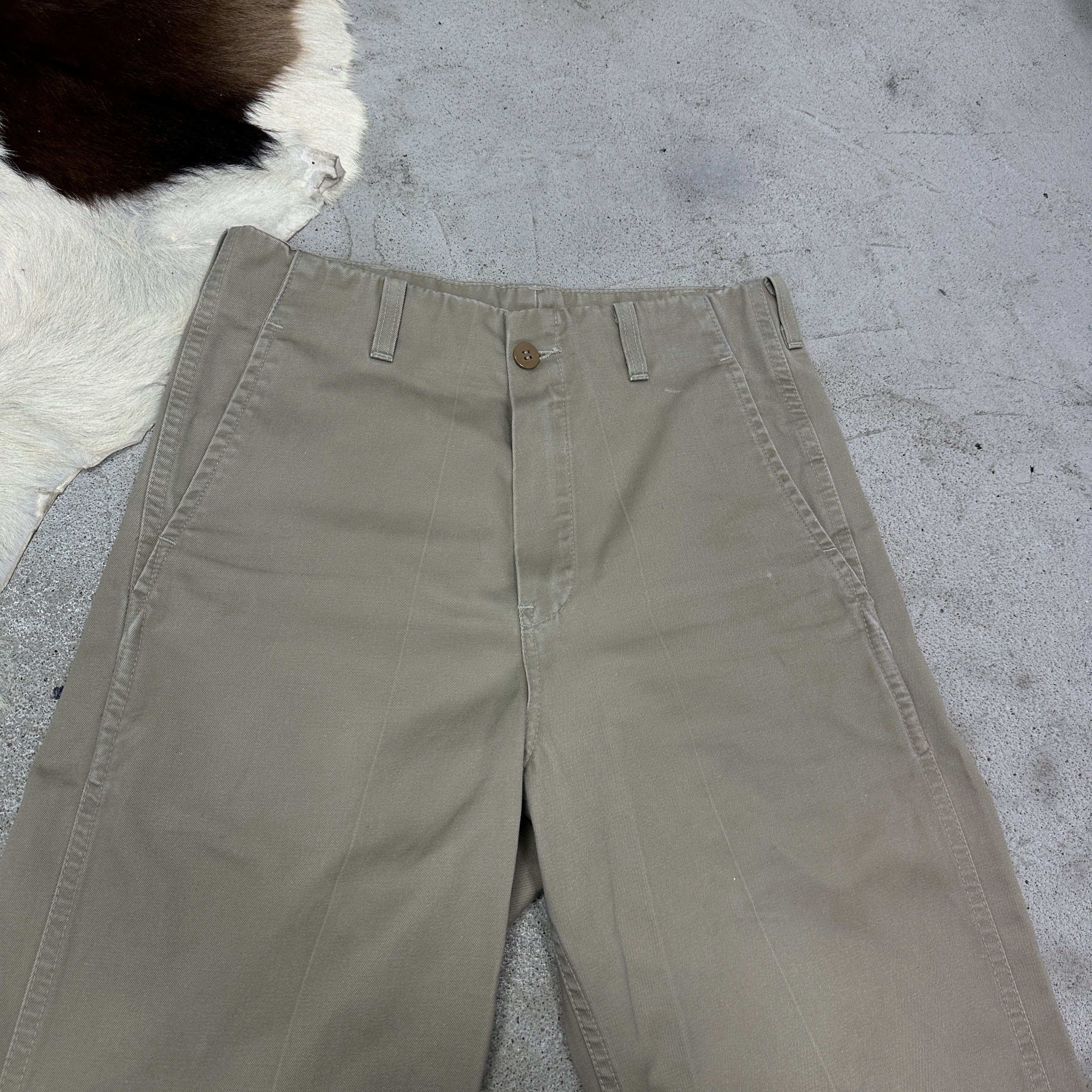 Levi's Vintage Gorpcore Levi’s Sta Prest Military Styled Pants Y2K Size US 30 / EU 46 - 6 Thumbnail
