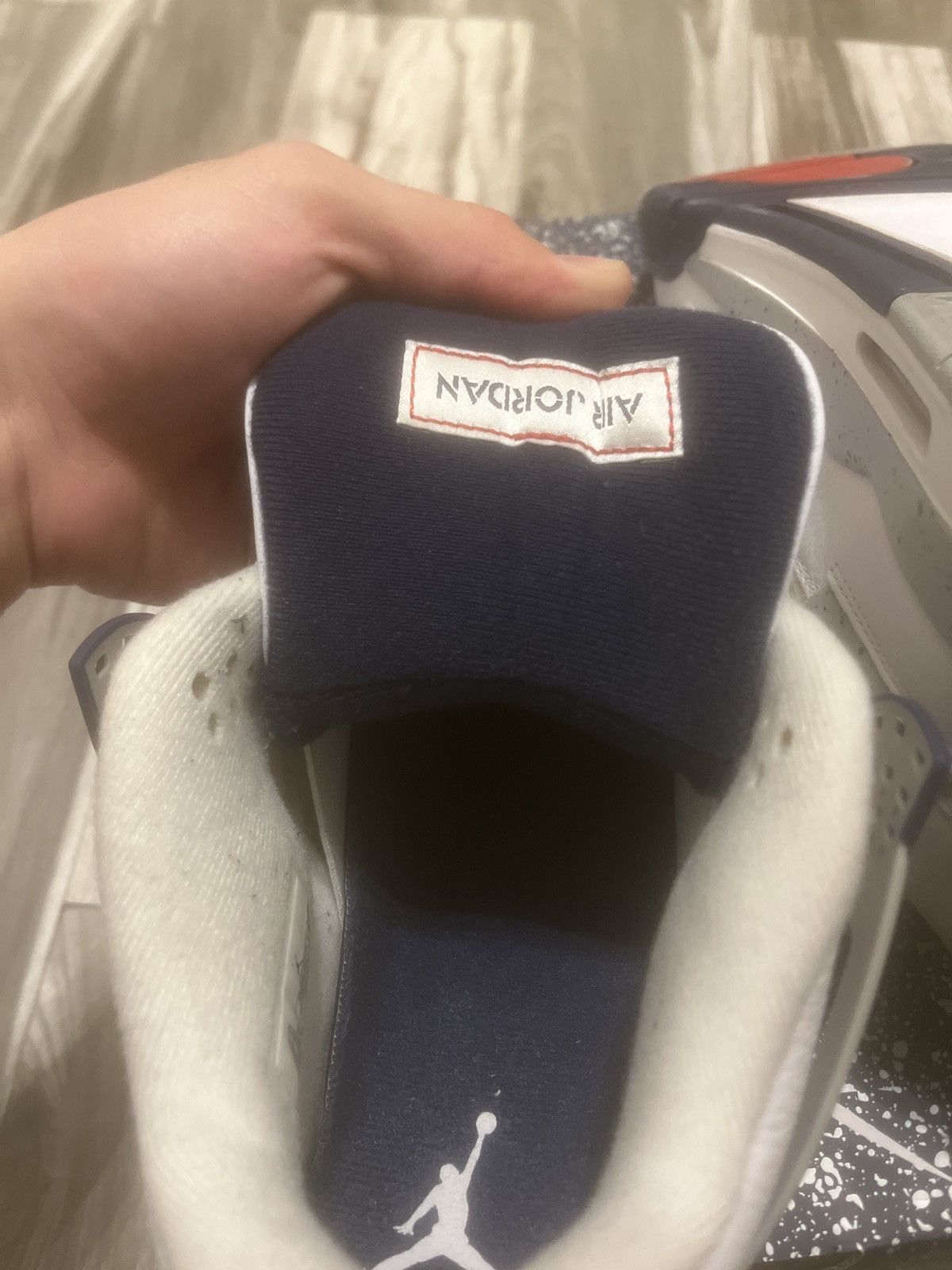 Jordan Brand Jordan 4 Midnight Navy Size US 8.5 / EU 41-42 - 6 Thumbnail