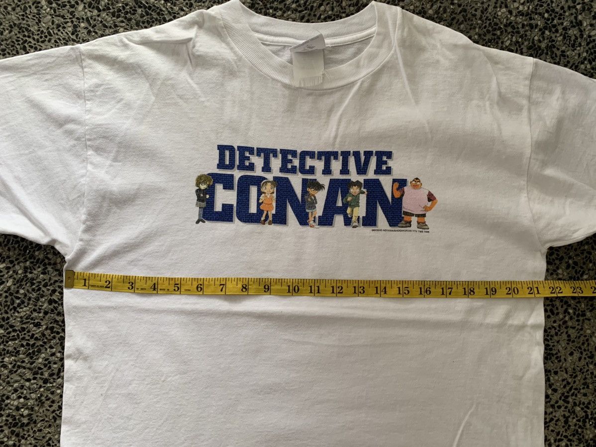 Anime × Vintage Vintage 90s Detective Conan Manga Series T shirt Size US M / EU 48-50 / 2 - 9 Thumbnail