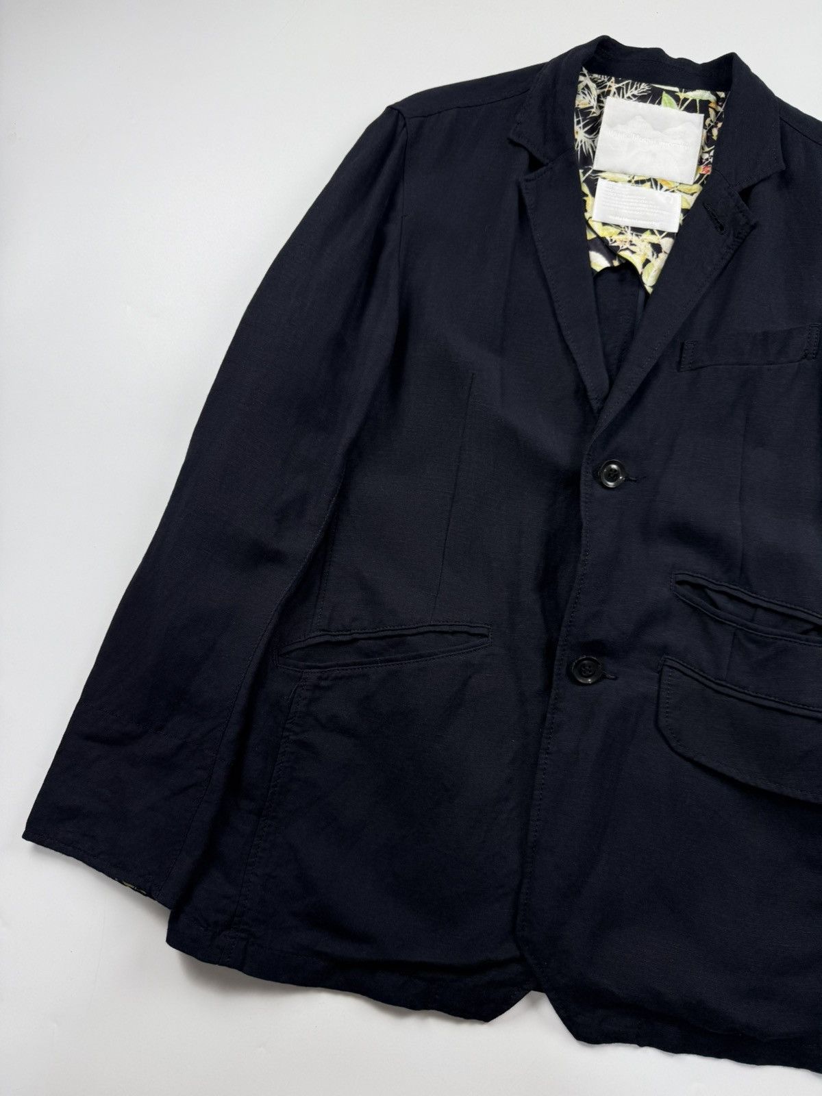 White Mountaineering White Mountaineering S/S’14 Linen/Rayon 2B Jacket Size US M / EU 48-50 / 2 - 5 Thumbnail
