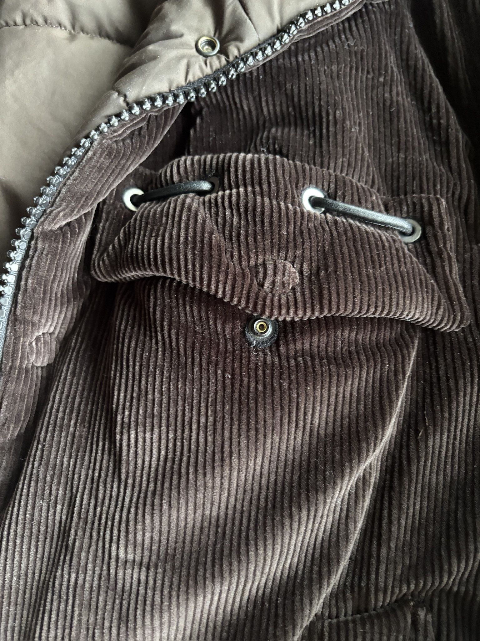 Salvatore Ferragamo Salvatore Ferragamo corduroy puffer jacket Size US M / EU 48-50 / 2 - 4 Thumbnail