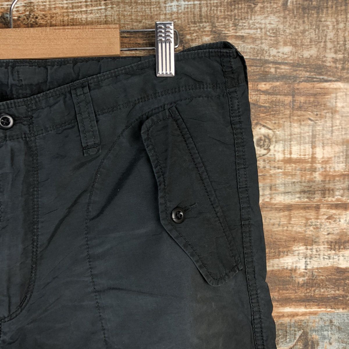 Japanese Brand × Uniqlo DL Uniqlo Dark Blue Cargo Multipocket Pants #C640 Size US 32 / EU 48 - 8 Thumbnail