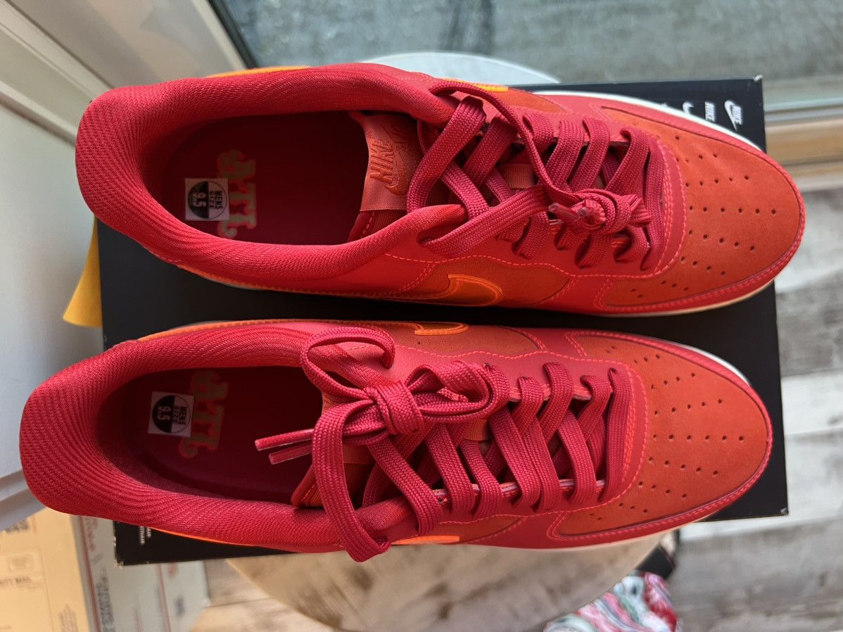 Nike Nike Air Force 1 ‘07 ATL Size 9.5 FD8306-657 Atlanta Red Size US 9.5 / EU 42-43 - 2 Thumbnail