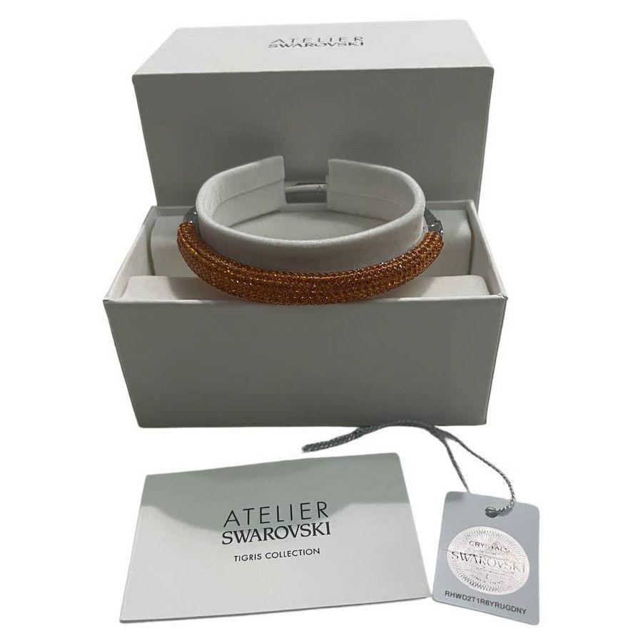 Swarovski Swarovski atelier Tigris bangle Orange L Bracelet Size ONE SIZE - 3 Thumbnail