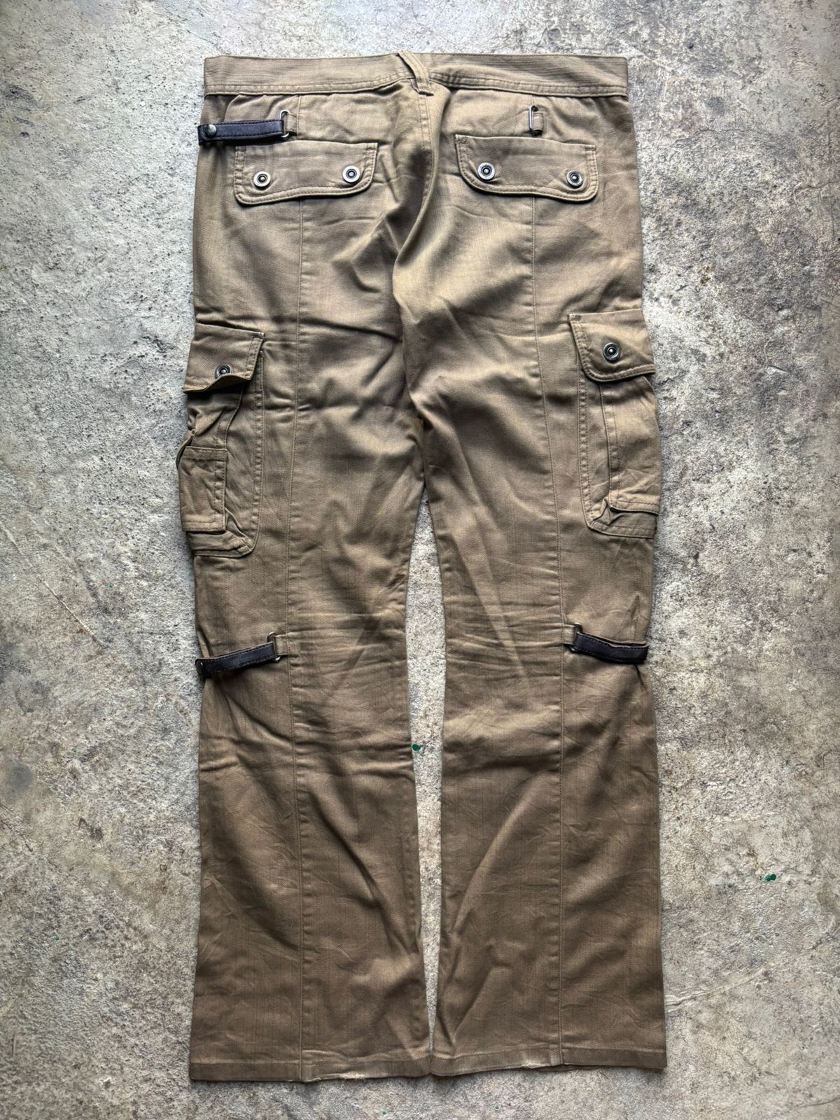 Tornado Mart 2000s Tornado Mart Multipocket Bondage Cargo Pants Size US 34 / EU 50 - 9 Thumbnail