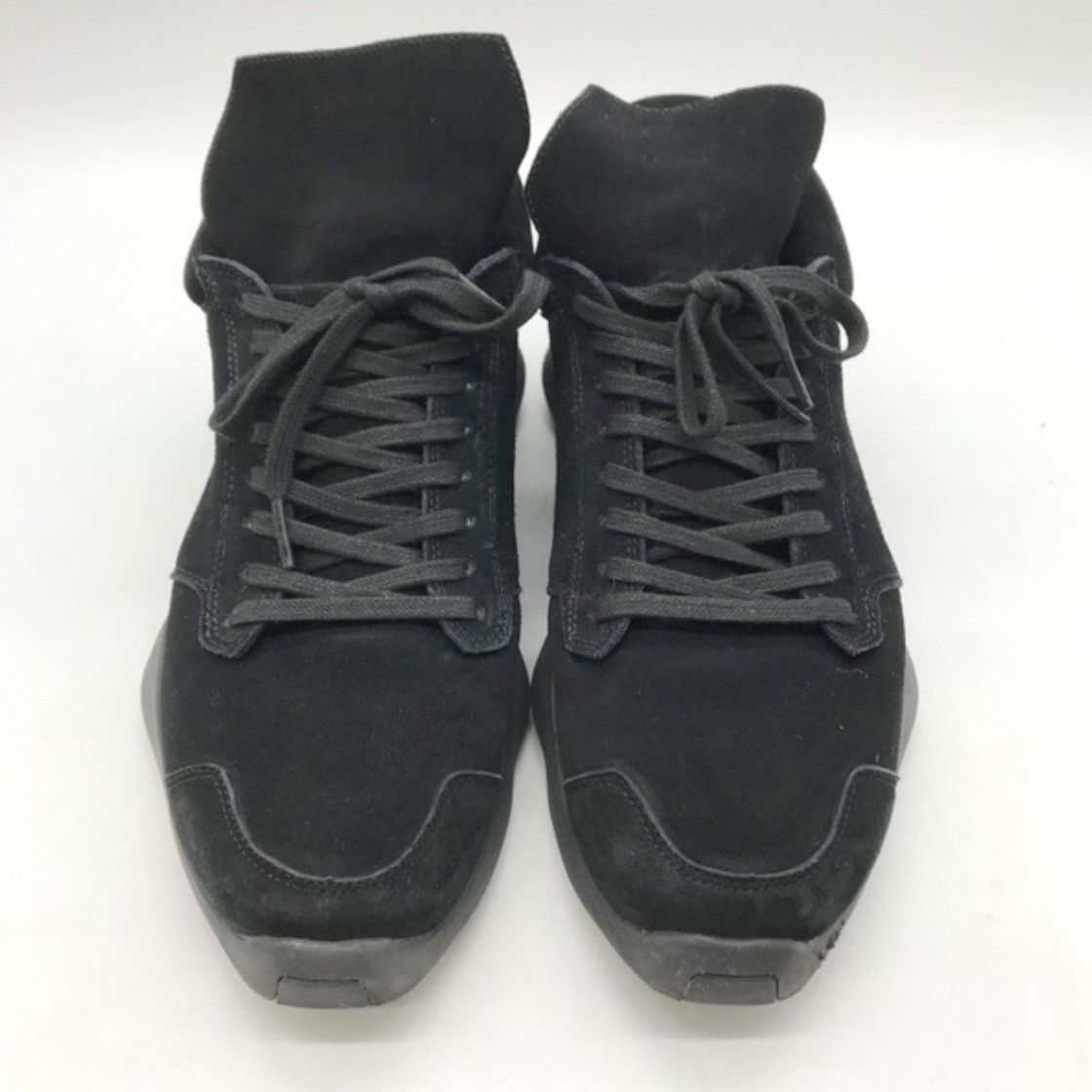 Adidas × Rick Owens Rick Owens Triple Black Runners Size US 10 / EU 43 - 2 Thumbnail