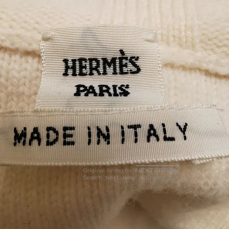 Hermes Hermes Wool solid color high-neck long-sleeve sweater Size XS / US 0-2 / IT 36-38 - 3 Thumbnail