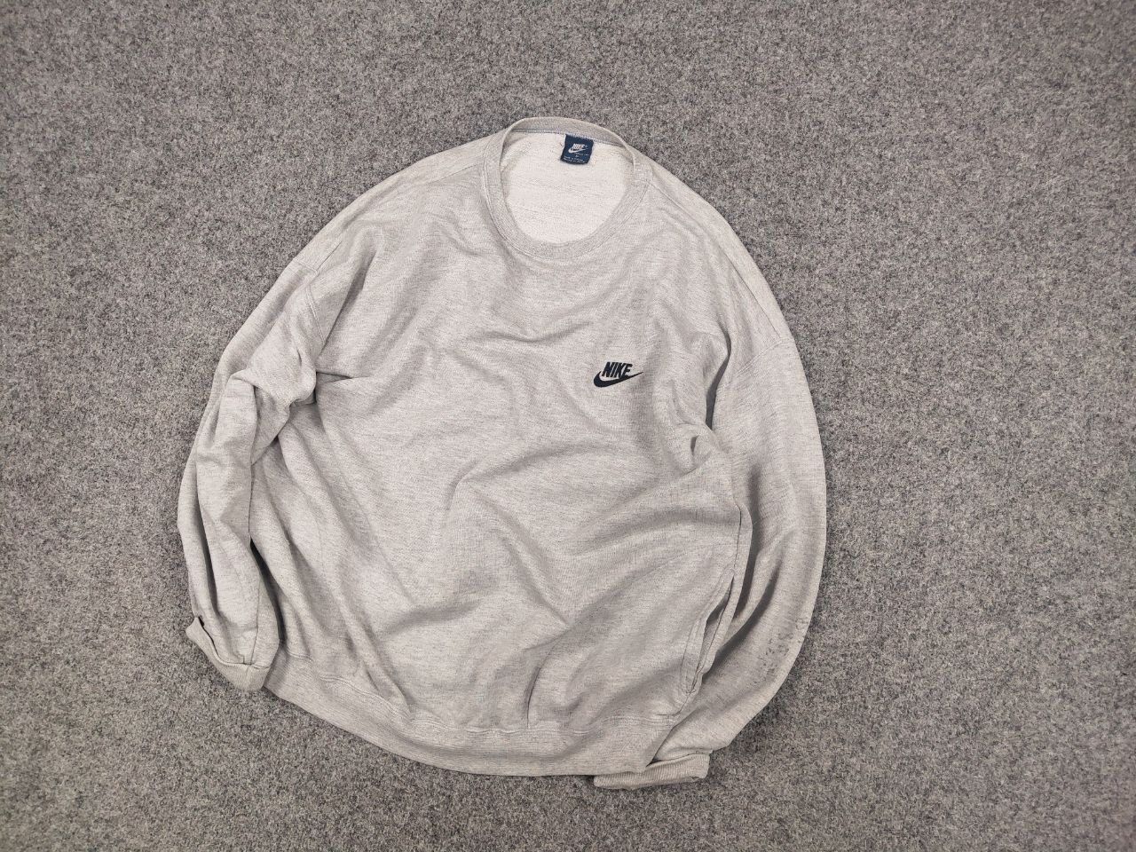 Nike Vintage 80's Nike Oregon USA Gray Jumper Swoosh Sweatshirt Size US XL / EU 56 / 4 - 3 Thumbnail