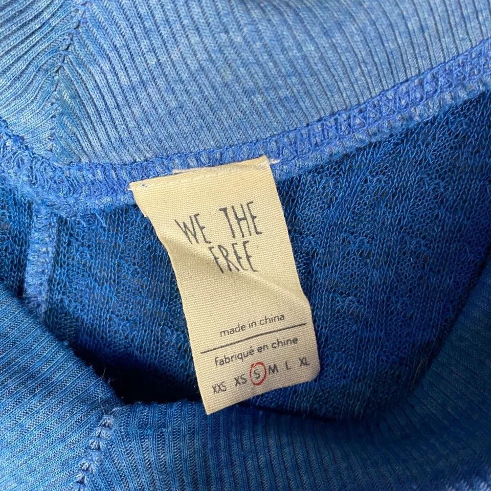 Other We The Free Blouse Women's Small V-Neck Relaxed Fit Size S / US 4 / IT 40 - 3 Thumbnail