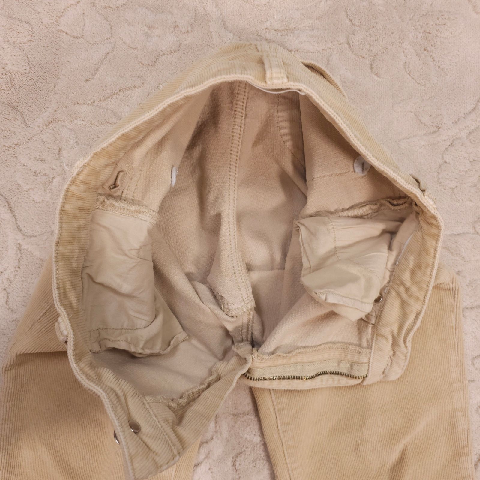 Rolla's Rolla's Straight Leg Corduroy Pants Stone Beige Sz 28 Size 28" / US 6 / IT 42 - 5 Thumbnail