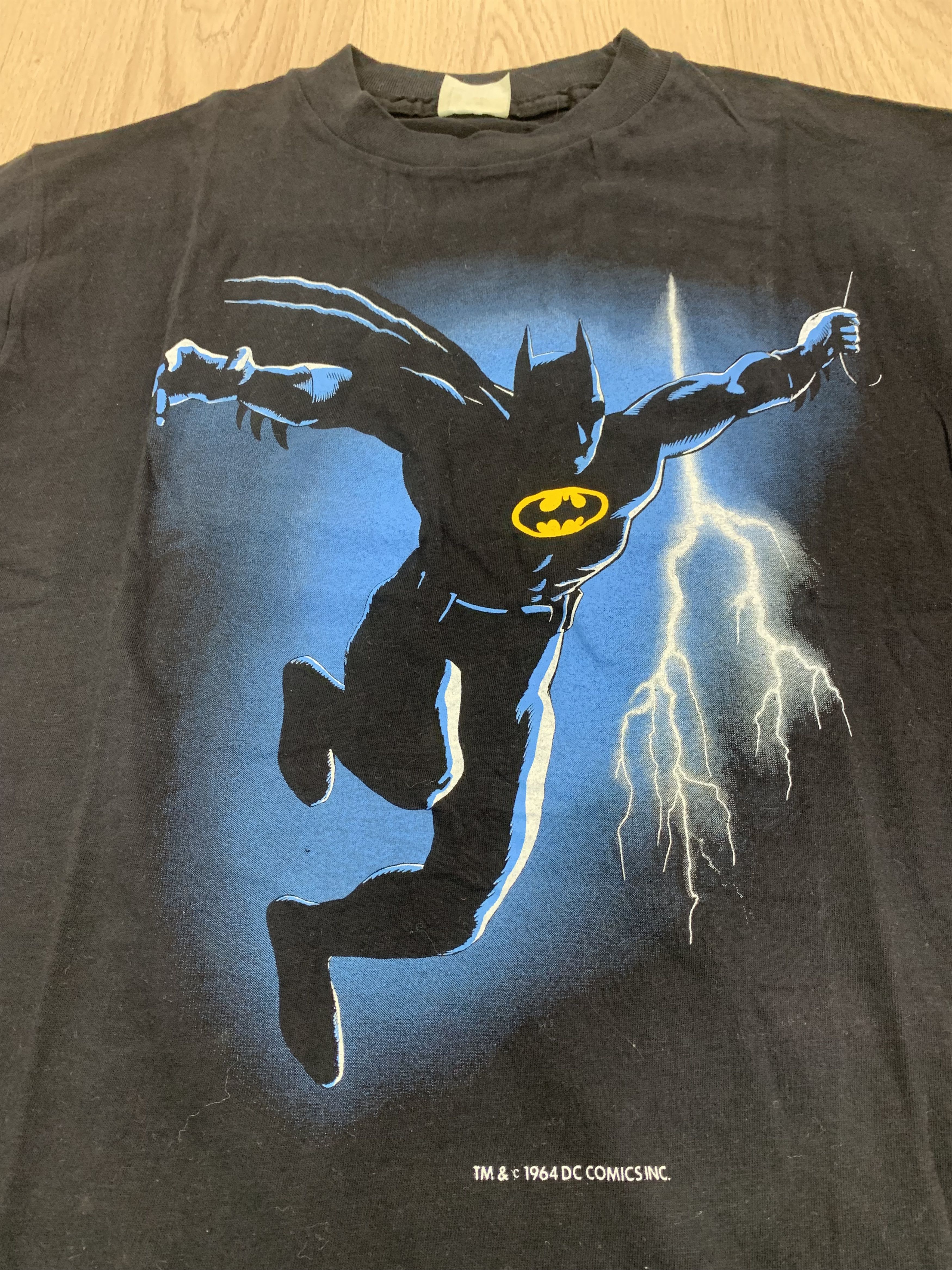 DC Comics × Marvel Comics VTG BATMAN DC COMIC MARVELL SHIRT THE MASK MOVIE Size US L / EU 52-54 / 3 - 2 Thumbnail