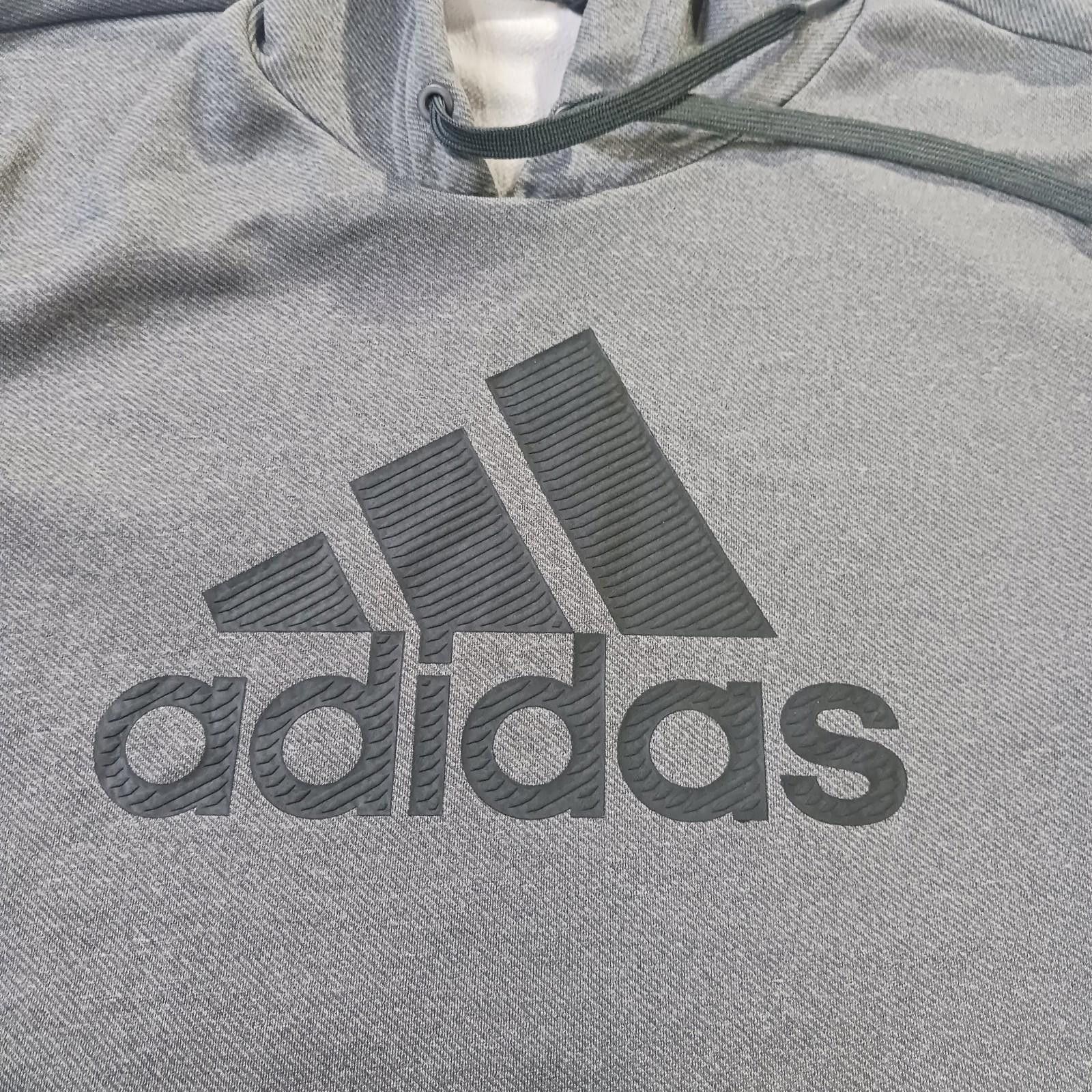 Adidas Adidas RN#88387 Men's Small Gray Hoodie Pullover Sweatshirt Size US S / EU 44-46 / 1 - 5 Thumbnail